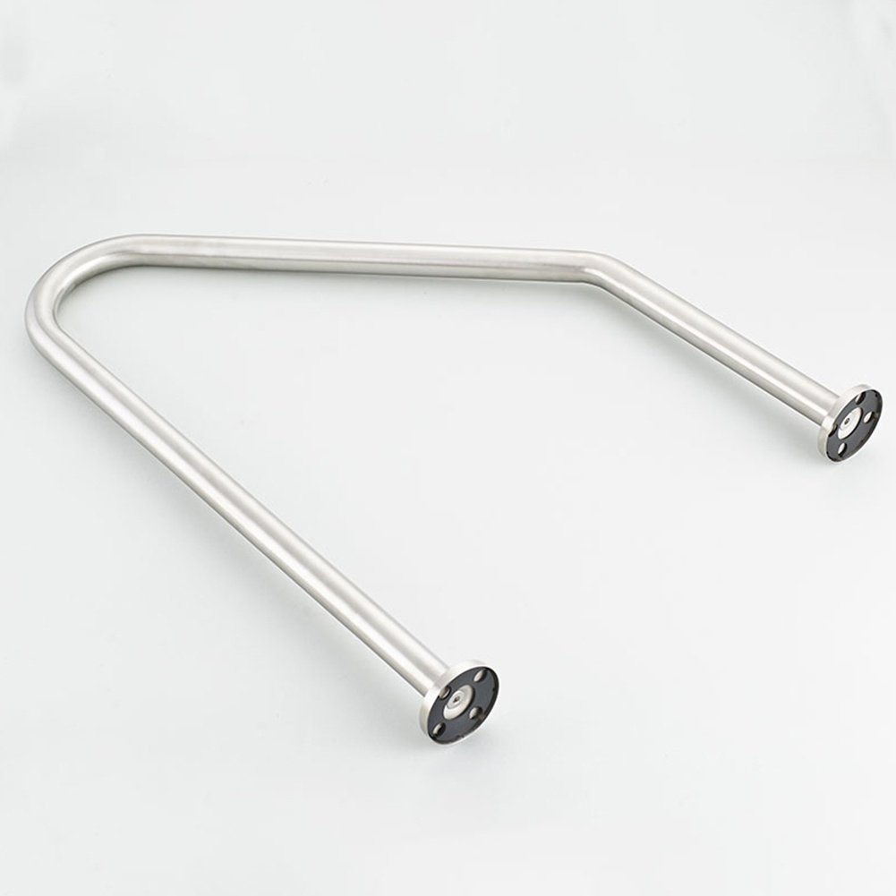 Stainless Steel Grab Bar Handrail for Toilet, Bathtub & Shower - 304 Steel Bathroom Safety Handle with Sand Light Finish - Non-Slip Support for Elderly & Disabled - Ideal for Home, Hospital & Senior Care Facilities