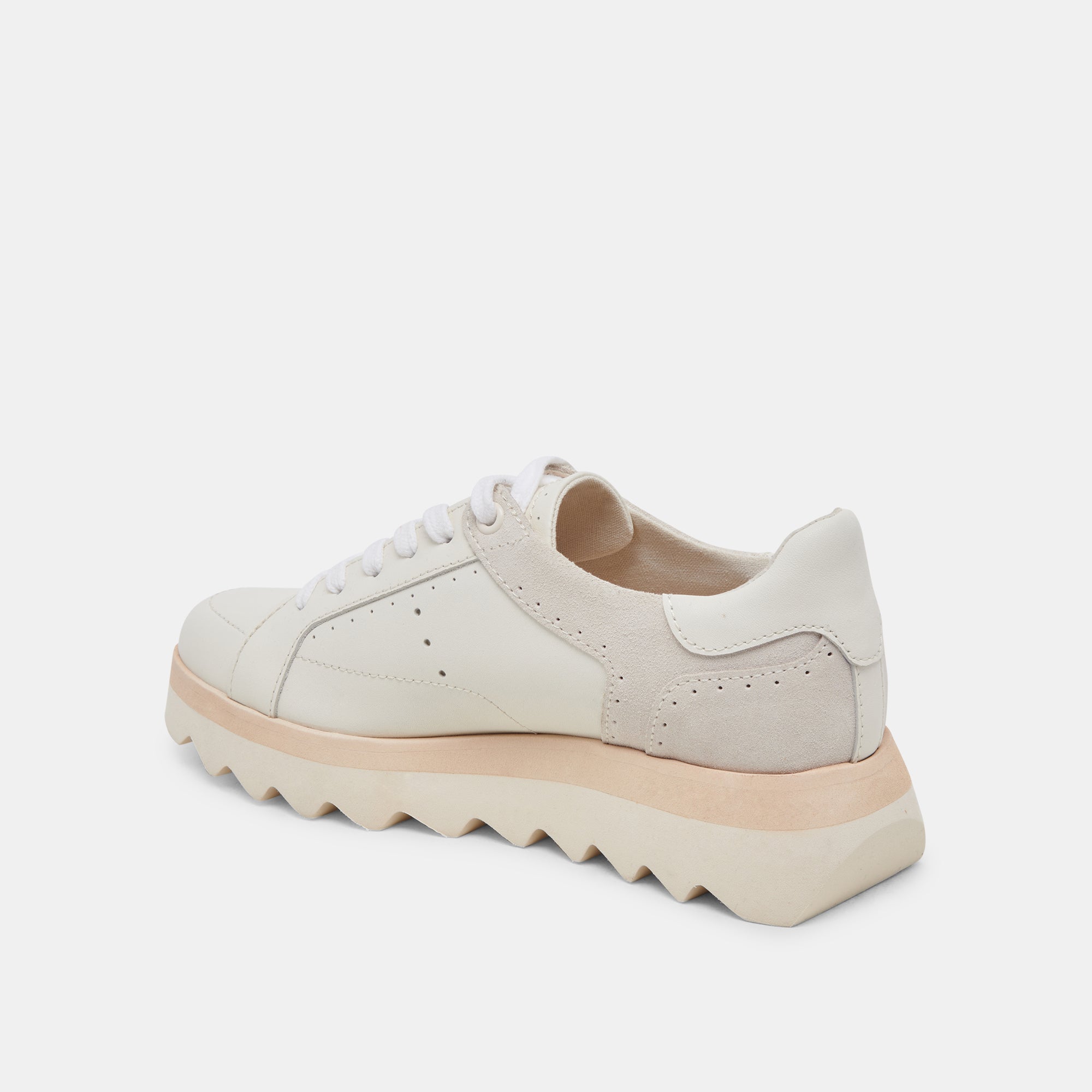 JORGIE White Leather Sneakers for Women & Men - Comfortable Walking Shoes for Casual, Work & Everyday Wear
