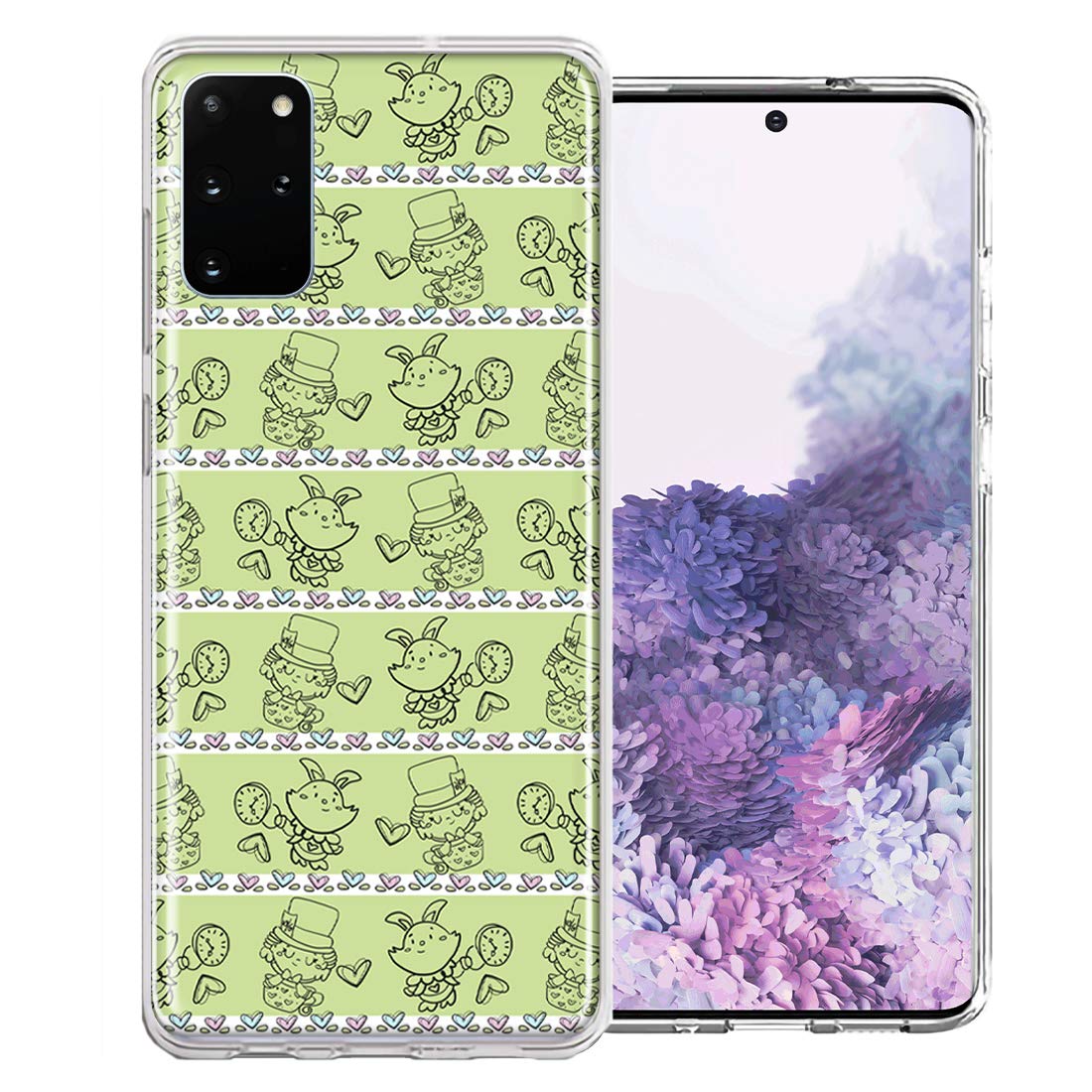 Samsung Galaxy S20 Case - Wonderland Hatter Rabbit Design for Protection & Style