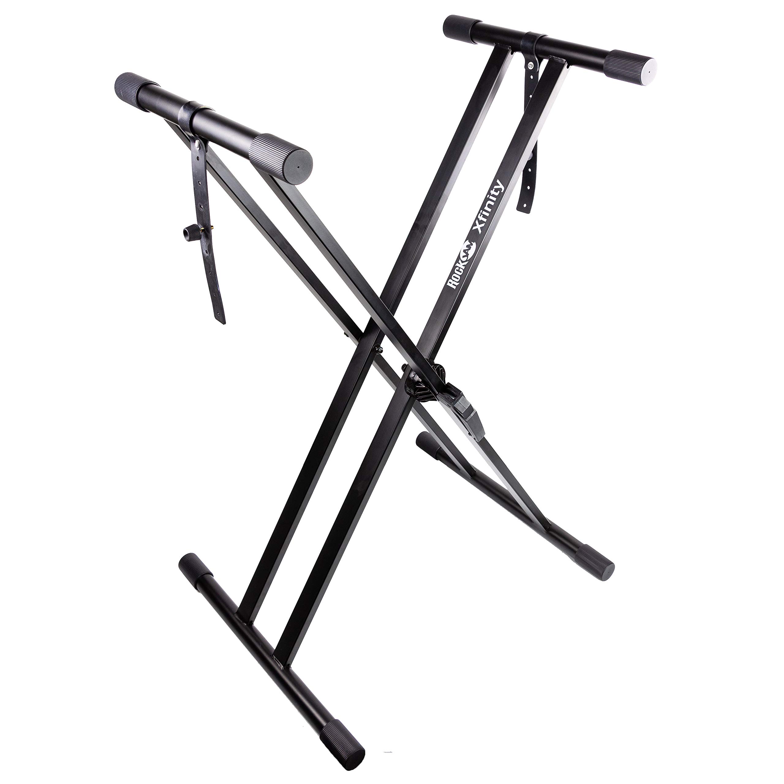 Nektar GX61 MIDI Keyboard Controller with RockJam Xfinity Adjustable Keyboard Stand - Perfect for Home Studio, Music Production & Live Performances