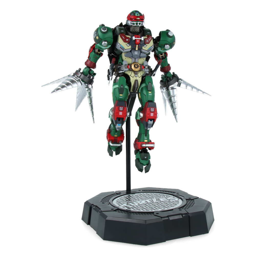 Mecha Raphael Action Figure - TMNT Mutant Ninja Turtles Collectible Toy HB0013 - Perfect for Display, Play & Teenage Mutant Ninja Turtles Fans Collection