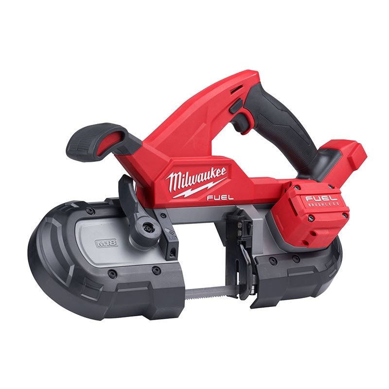 M18 FUEL 18V Lithium-Ion Brushless Cordless Compact Band Saw (Tool Only) - Perfect for Metal Cutting, Plumbing, and DIY Projects