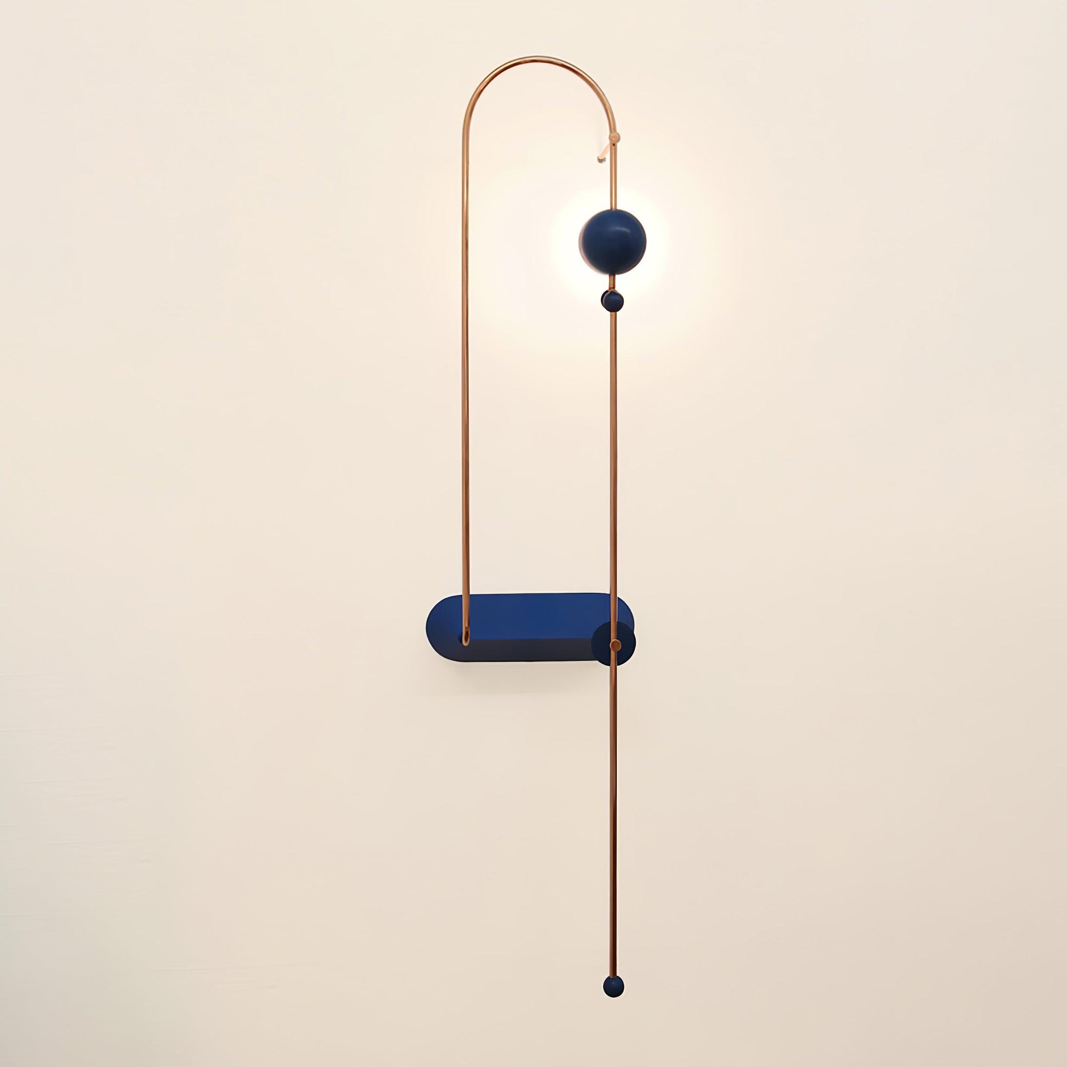 Modern LED Wall Sconce Light - Energy Efficient Plug-in Electrical Circuit Wall Lamp for Bedroom, Living Room, or Hallway Lighting