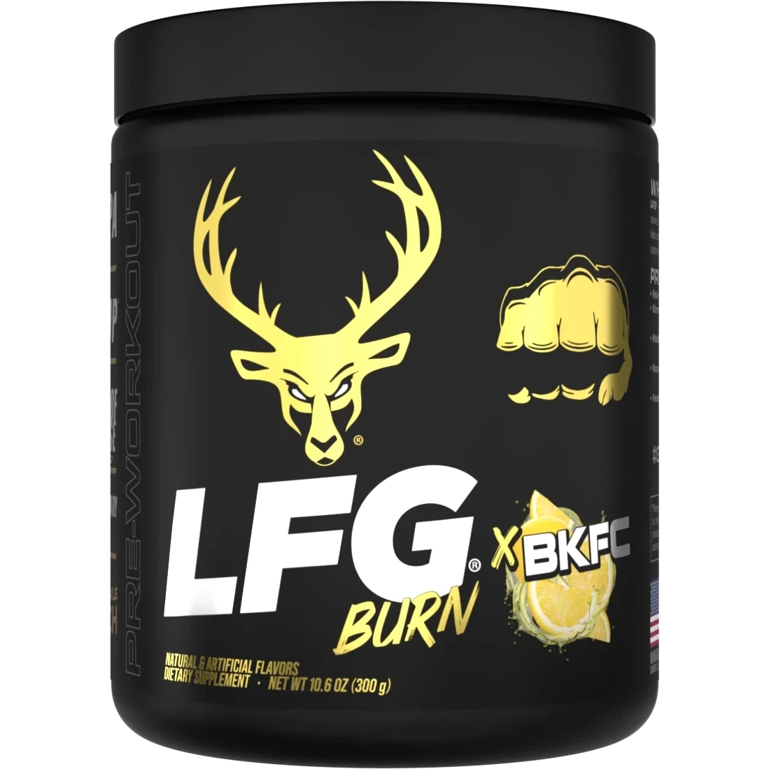 Bucked Up LFG Burn Fat Burner Supplement - Boost Energy & Metabolism for Weight Loss - Pre-Workout & Fitness Support