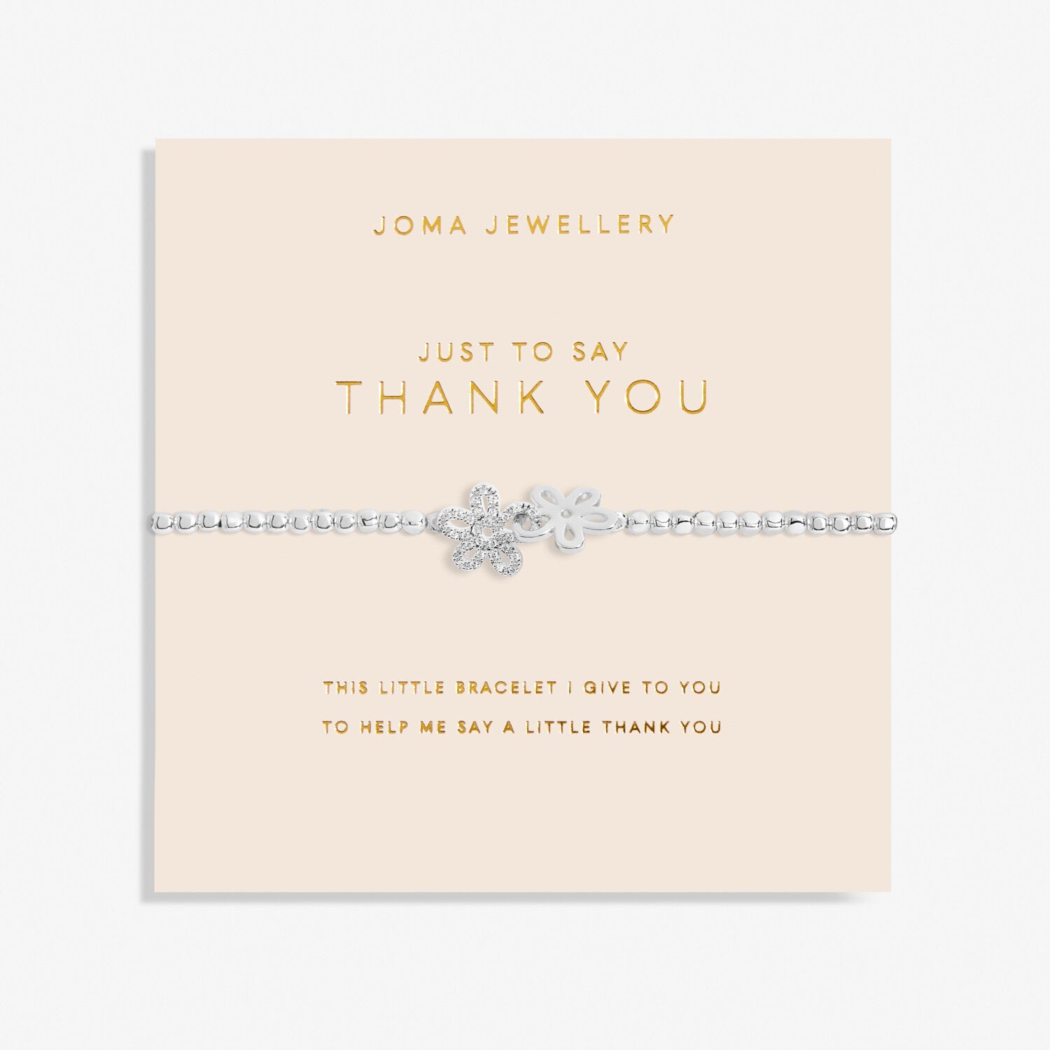 Joma Jewellery Bracelet - Forever Yours Just To Say Thank You - Elegant Gift for Her, Women's Fashion Jewelry for Anniversary, Birthday & Special Occasions