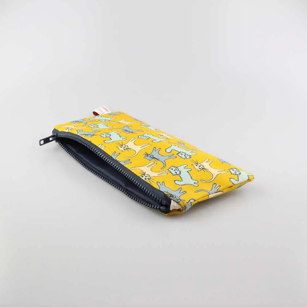 Cute Cat Shaped Pencil Case for School & Office - Kawaii Stationery Organizer for Kids & Adults - Perfect for Back to School Supplies, Work Desk & Art Storage