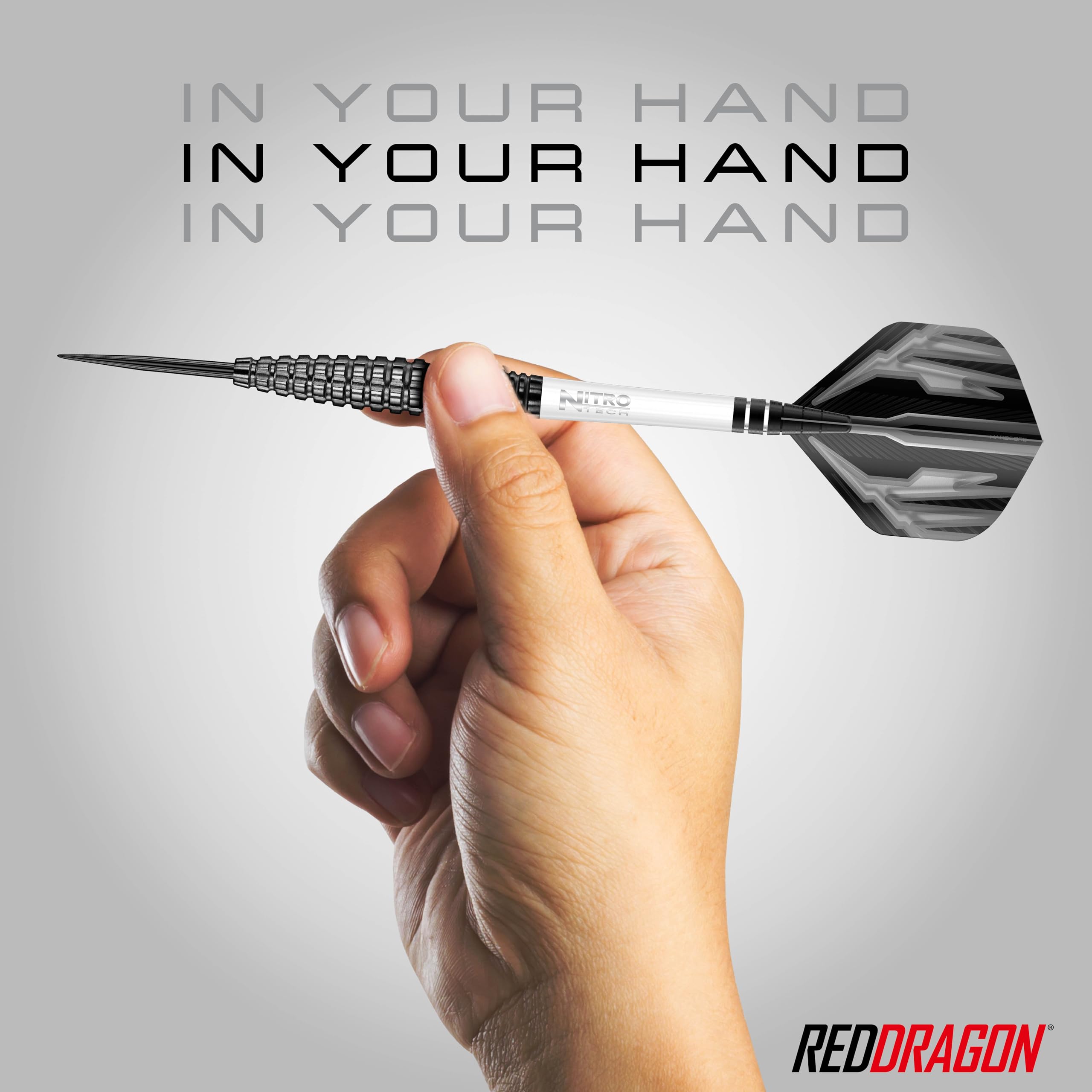 Red Dragon Carnage 3 & 4 Tungsten Steel Darts Set - 90% Tungsten, Includes Flights, Shafts, Wallet & Checkout Card - Perfect for Professional Darts Tournaments & Home Practice