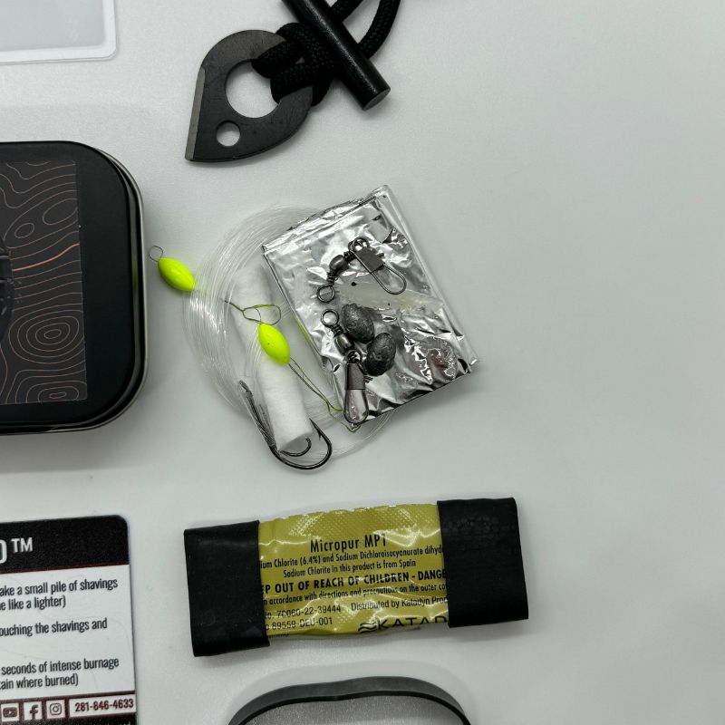 Owl Eyes Wilderness Survival Tins - Compact Emergency Kit for Outdoor Adventures, Camping, Hiking & Survival Gear - Essential for Backpacking, Bushcraft & Emergency Preparedness