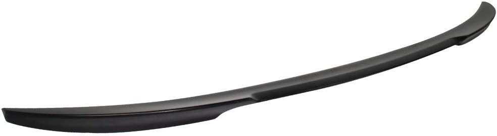 2012-2020 BMW 3 Series F30 & 2014-2016 4 Series F80 Sedan M4 Style Rear Wing Spoiler - Carbon Fiber Trunk Lid Spoiler for Enhanced Aerodynamics & Sporty Look - Perfect for Car Enthusiasts & Street Racing