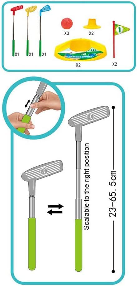 Best Kids Golf Set for Toddlers - 12 Mini Golf Balls, Outdoor Sports Toy Set for Children - Perfect for Backyard Play, Birthday Gifts & Family Fun Activities