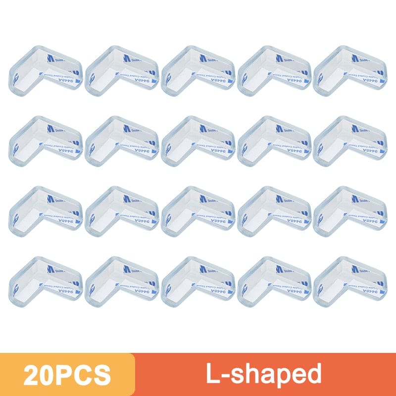 Baby Safety Corner Protectors - Soft Silicone Bumpers for Furniture Edge Protection, Childproofing & Anti-Collision (8-Pack) - Perfect for Tables, Counters, Cabinets & Sharp Corners in Nursery & Playroom