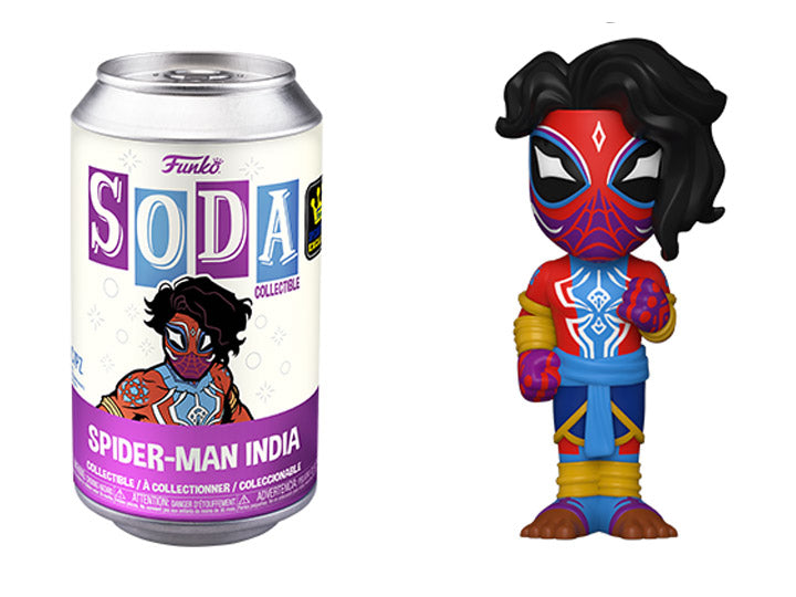 Spider-Man India Funko Pop! Soda Vinyl Figure - Exclusive Specialty Series Collectible for Marvel Fans | Perfect for Display, Gifts & Comic Conventions