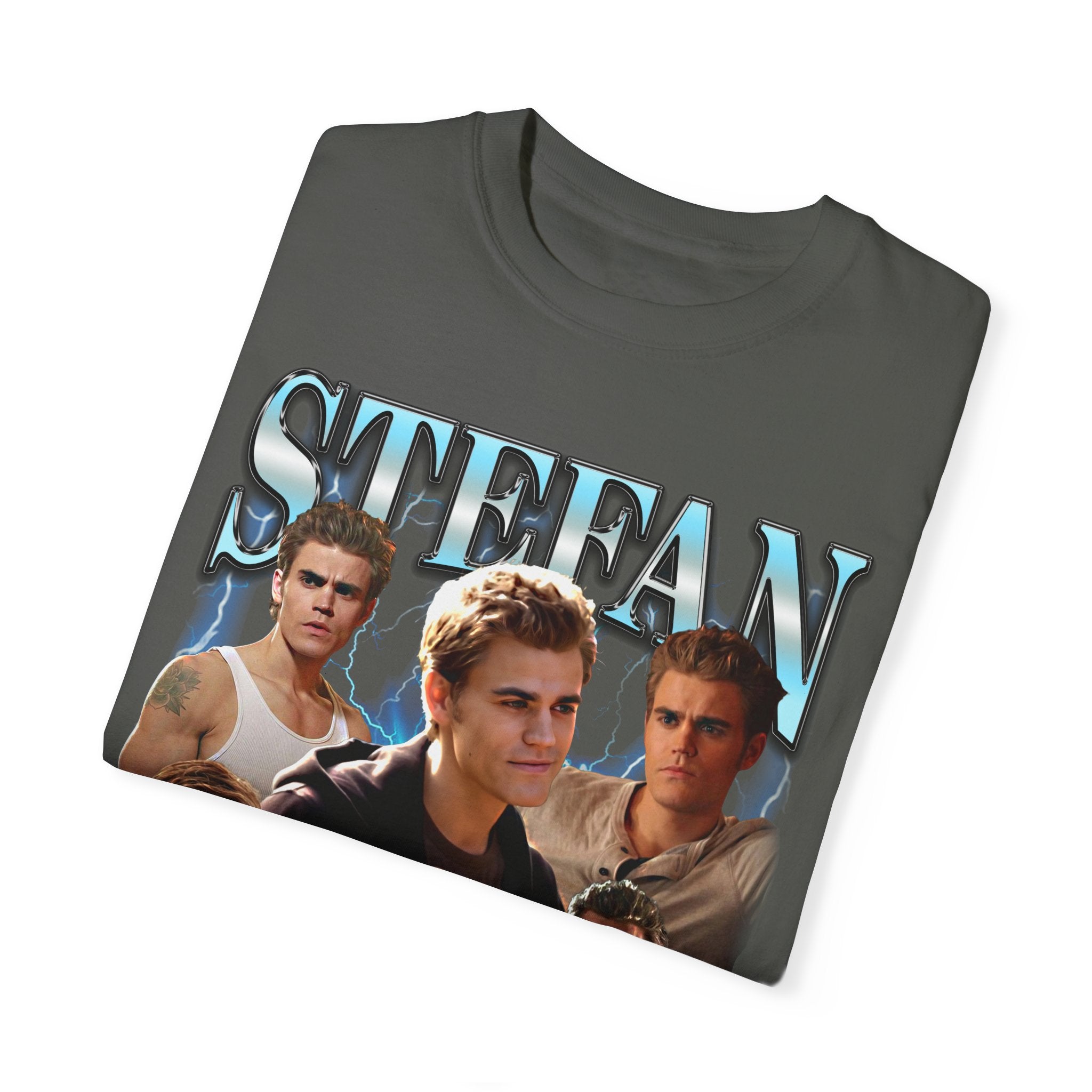 Stefan Salvatore Vintage 90s T-Shirt | The Vampire Diaries TV Show Merch | Casual Wear & Fan Collection