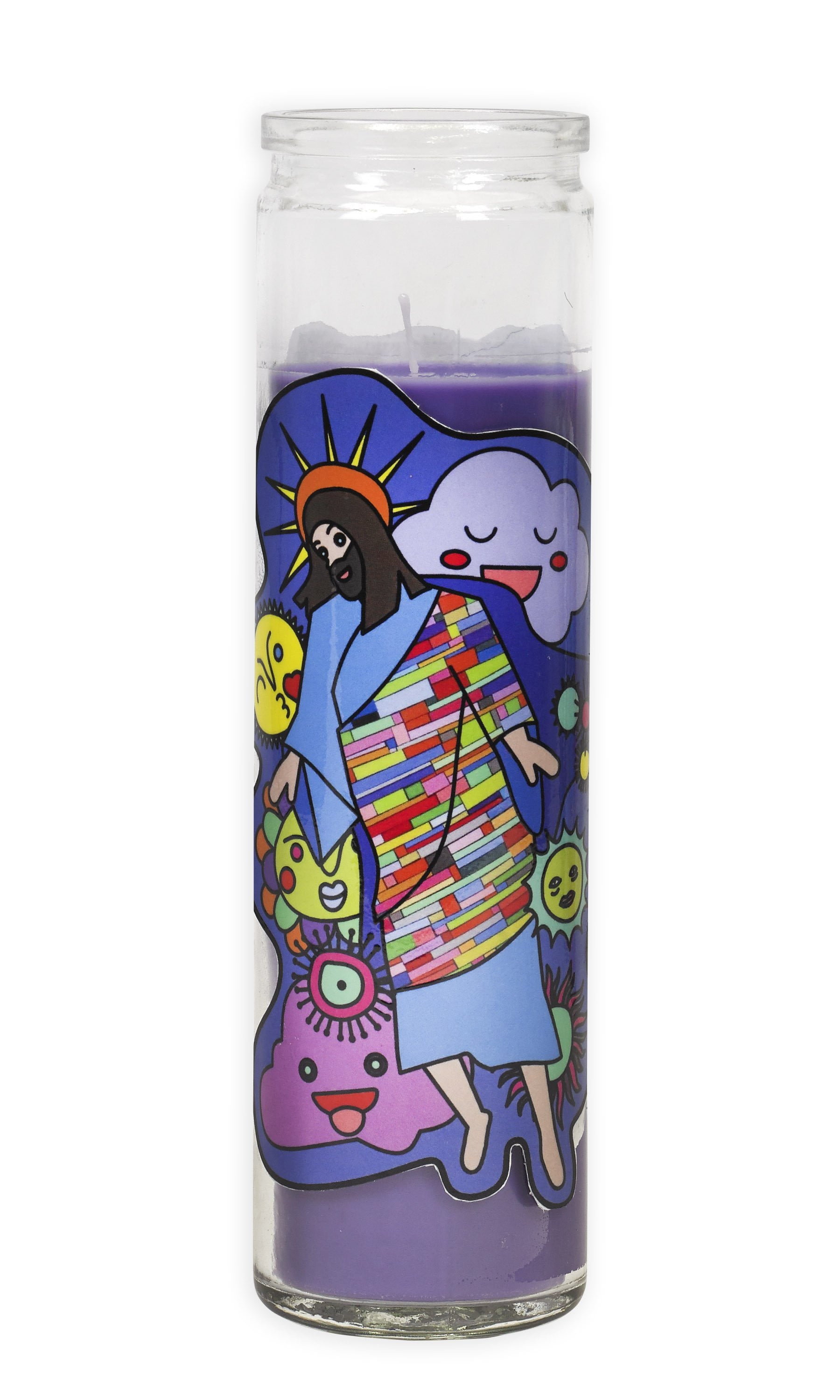 Resurrection Candle - Vibrant Pop Art Home Decor for Easter, Christmas & Spiritual Celebrations | Perfect for Church Altars, Holiday Centerpieces & Gift Giving