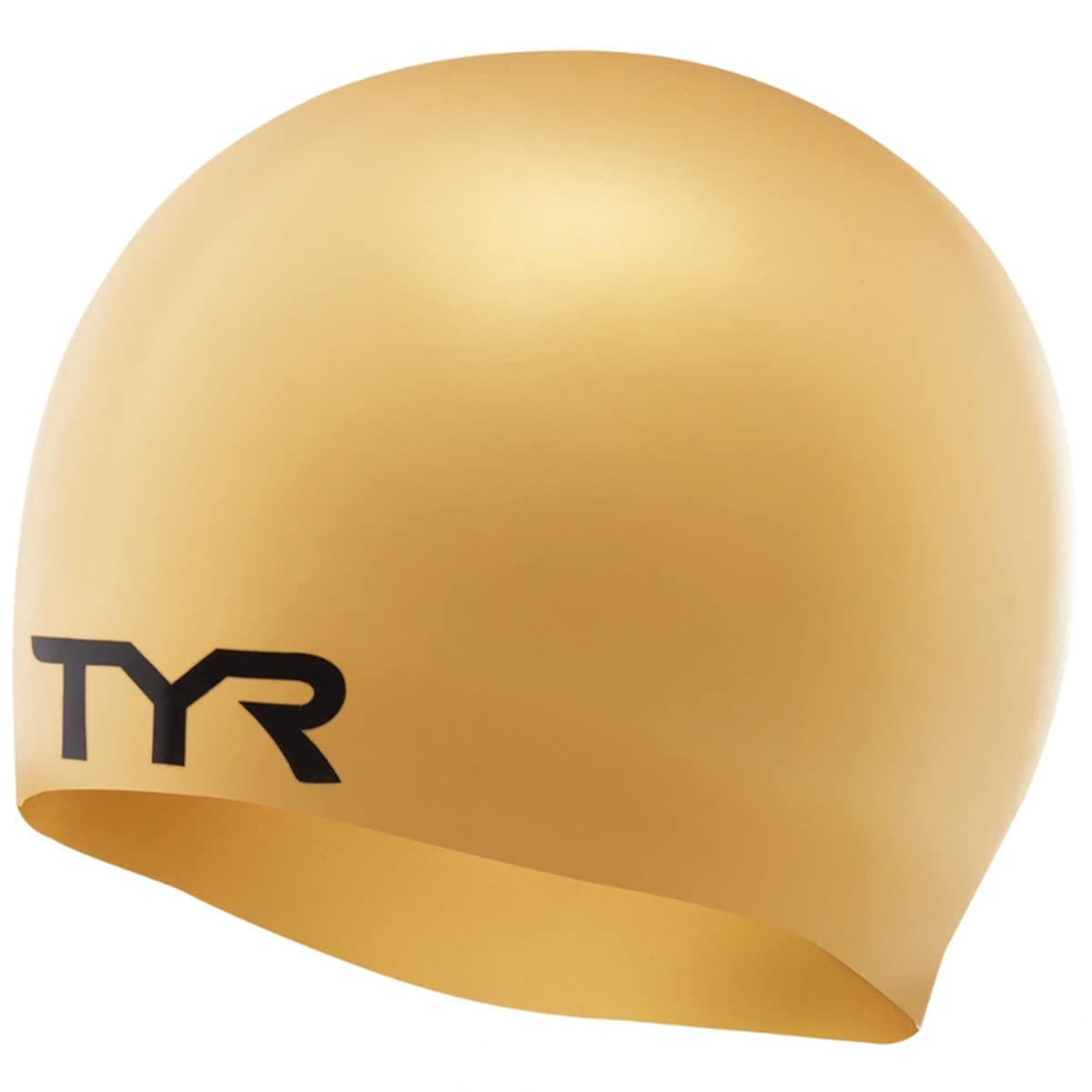 TYR Adult Wrinkle-Free Silicone Swim Cap for Competition, Training & Lap Swimming - Comfortable Waterproof Swimming Cap for Men & Women