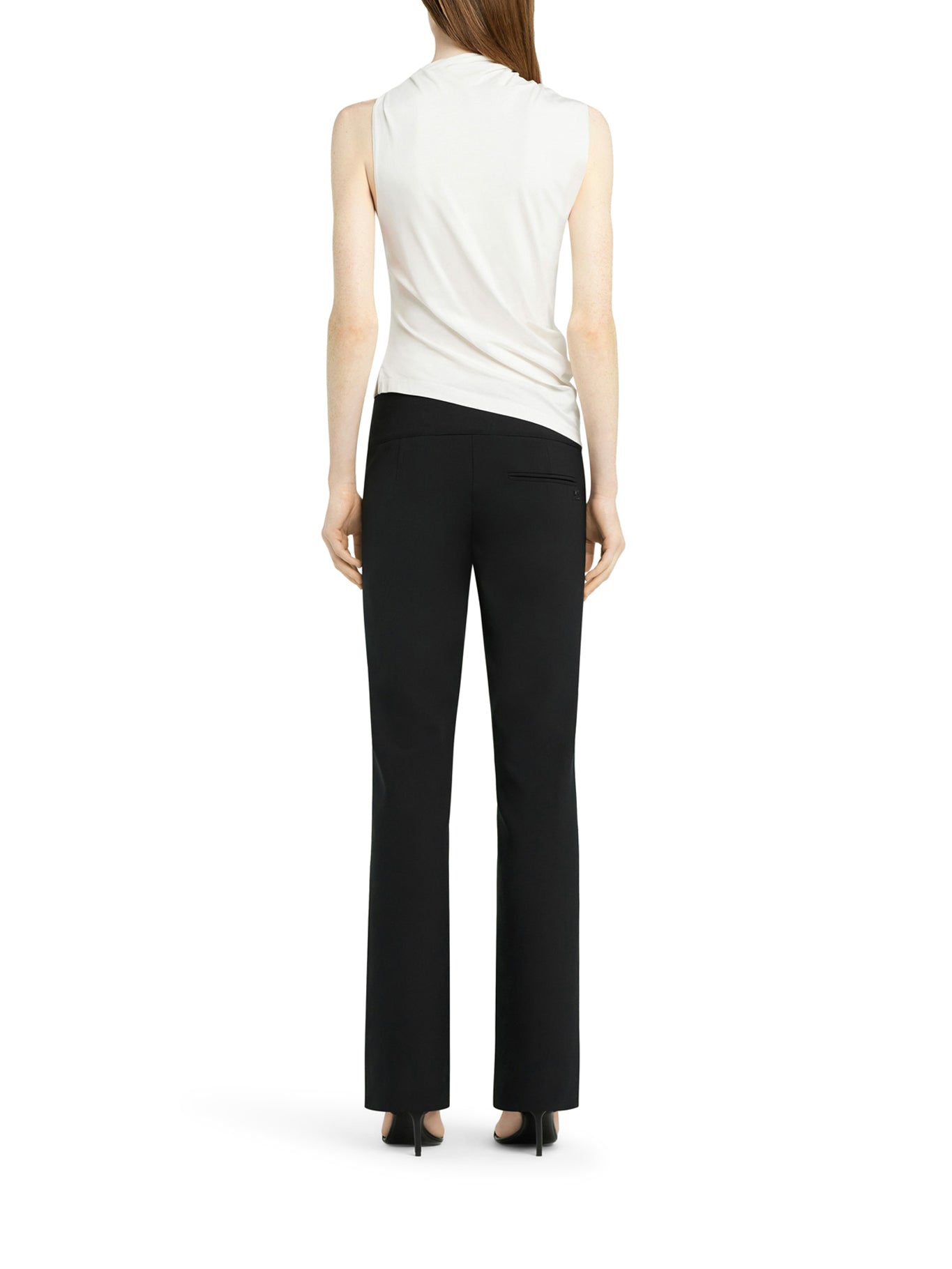 Stylish Draped Jersey Top for Women - Comfortable & Trendy Casual Wear - Perfect for Everyday Outfits, Office, and Date Nights