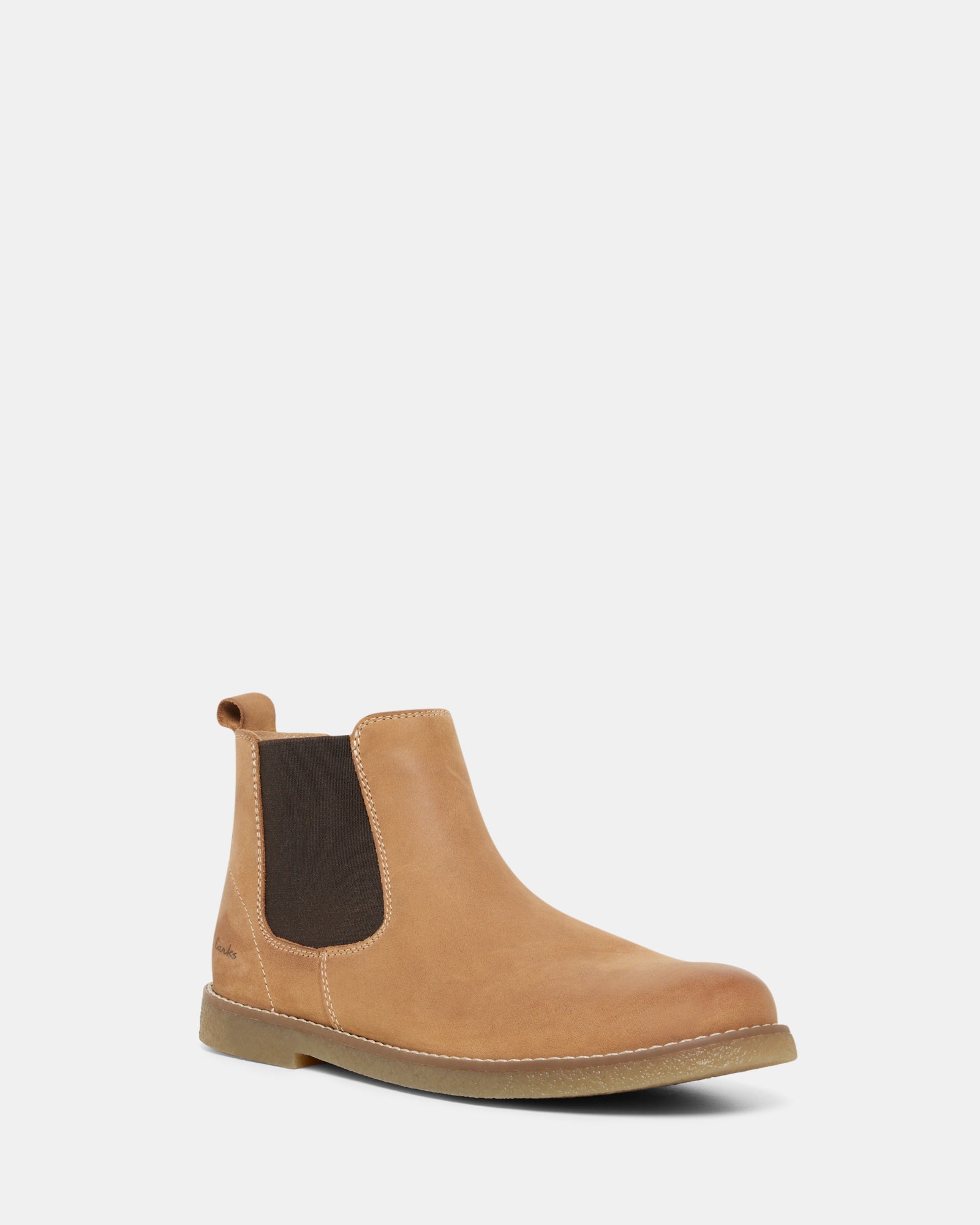 Chelsea II Tan Waxy Leather Boots for Women - Comfortable & Stylish Ankle Boots - Perfect for Fall, Winter & Casual Outfits