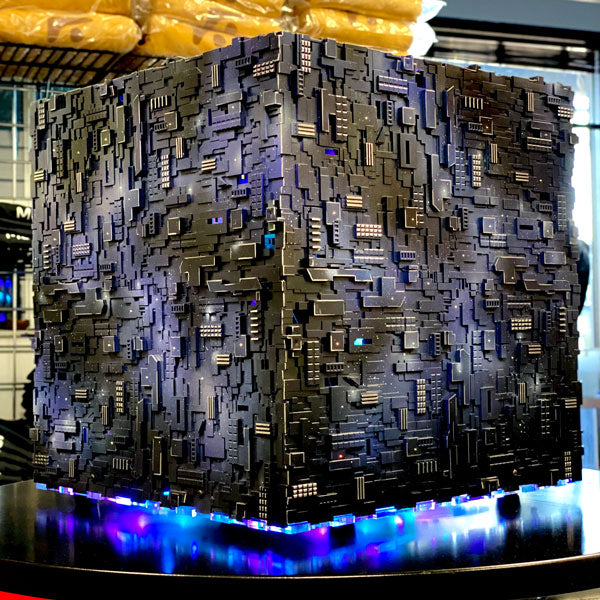 Star Trek Borg Cube ATX Gaming PC - AMD Ryzen 5 7600X Prebuilt Desktop Computer | Themed Galaxy Edition for Sci-Fi Fans & Gamers | Perfect for Streaming, VR & 4K Gaming