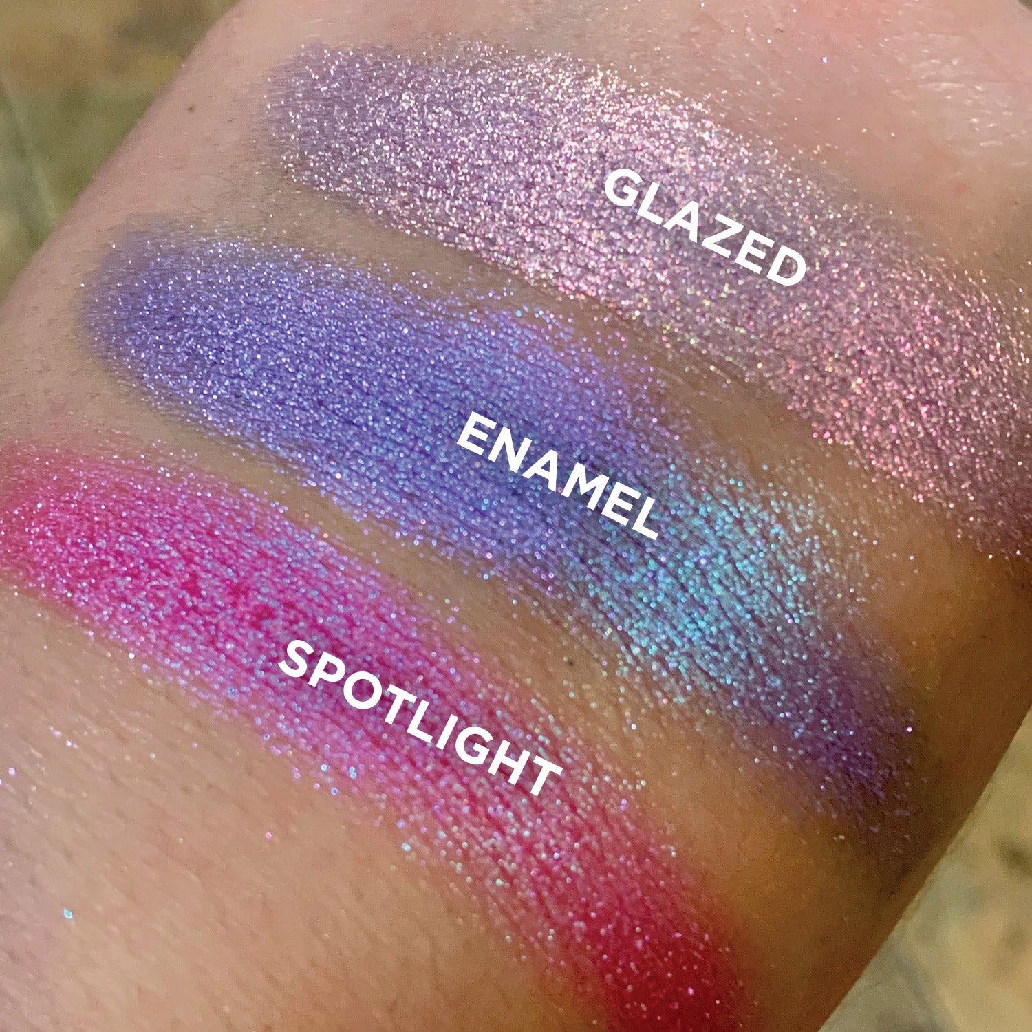 Glazed Glitter Multichrome Eyeshadow Palette - Long Lasting Pigmented Makeup for Day & Night Looks - Perfect for Parties, Date Nights & Special Occasions