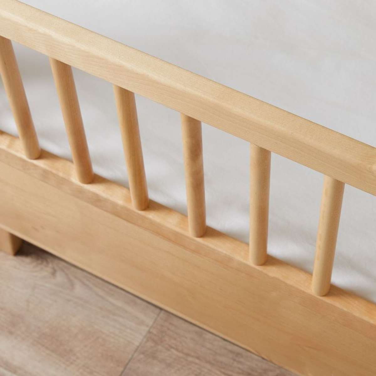 Aspen Black/Natural 3-in-1 Convertible Baby Crib - Toddler Bed & Daybed Conversion Kit for Nursery, Kids Room & Travel | Safe & Space-Saving Design