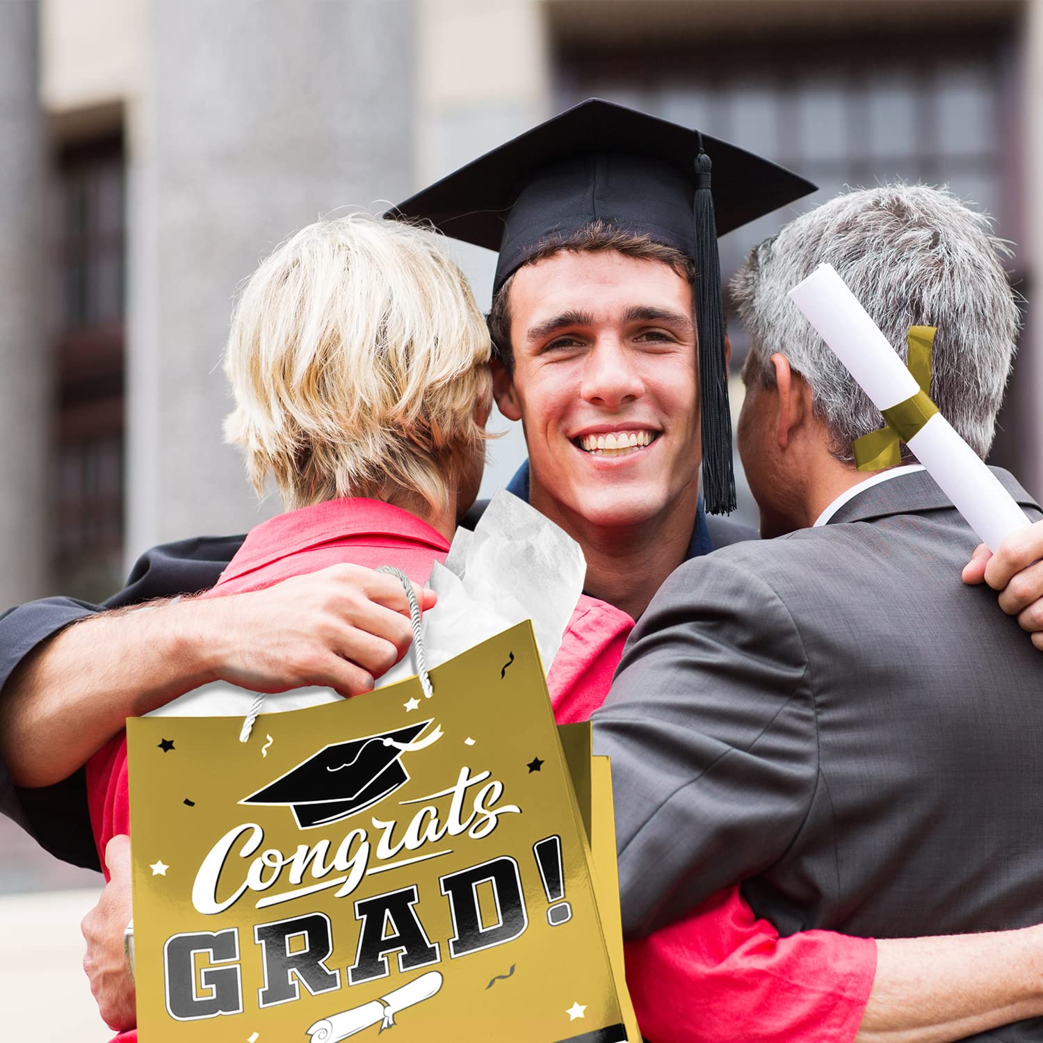 2023 Graduation Gift Bags with Handles & Tissue Paper - 13