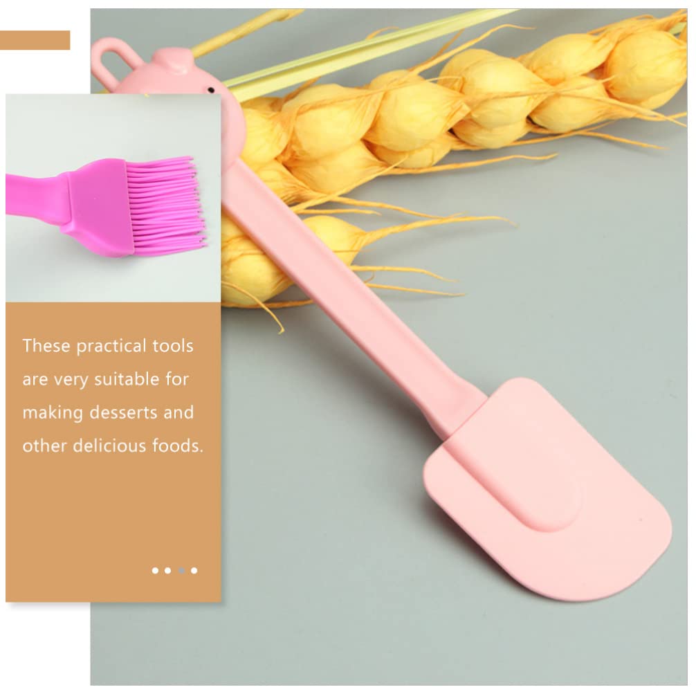 Hemoton 10-Piece Baking Tool Set - Stainless Steel Cake Spatula, Bench Scraper, Butter & Cream Spreaders, Oil Brush for Baking, Cooking & Cake Decorating - Perfect for Home Bakers & Professional Chefs