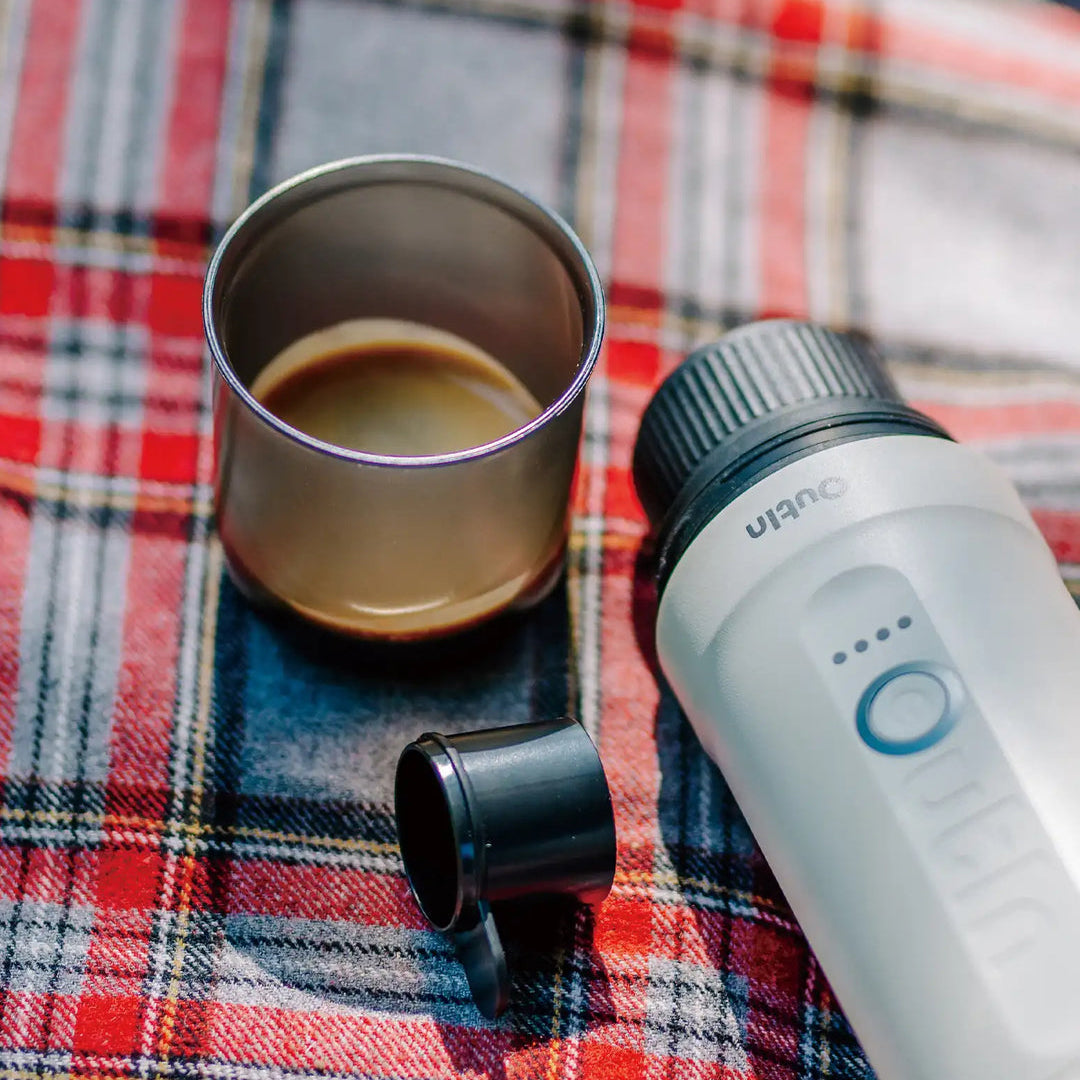 Outin Nano Portable Espresso Machine Cup - Mini Travel Coffee Maker for Home, Office & Camping - Perfect for Espresso Lovers On-The-Go