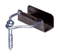 CRL WSC202BRZ-XCP100 Bronze Slip-On Bail Latch with Screw - 100 Pack Bulk - Secure Cabinet & Furniture Doors | Durable Hardware for Home & Office Organization