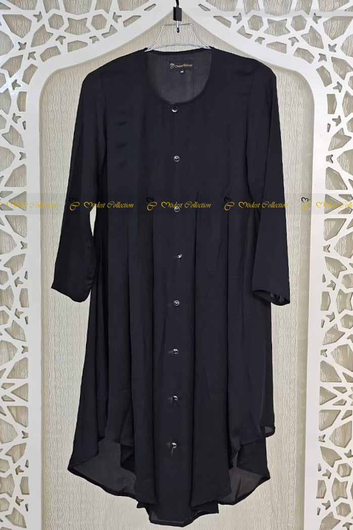 Rumana Kurti Black - Stylish Women's Kurti for Casual & Party Wear - Perfect for Festivals, Weddings & Daily Outfits