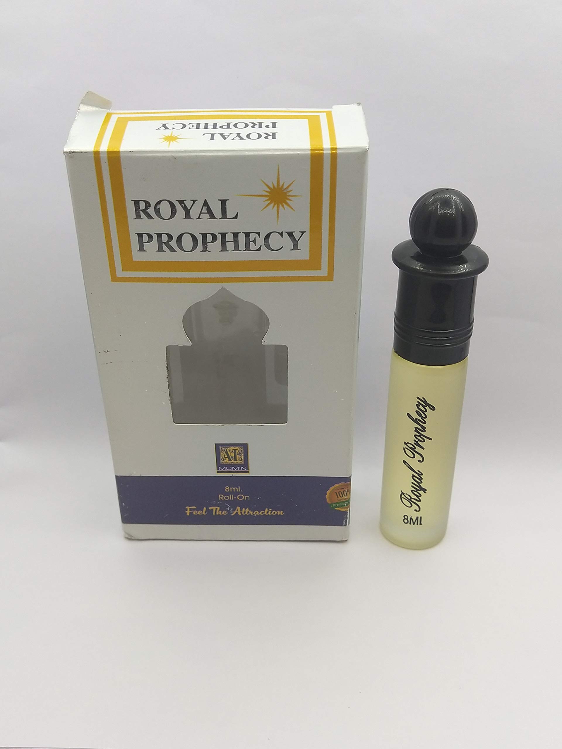 Al Nuaim Royal Prophecy 8ml Alcohol-Free Natural Attar Perfume Oil - Long-Lasting Fragrance for Daily Wear & Special Occasions