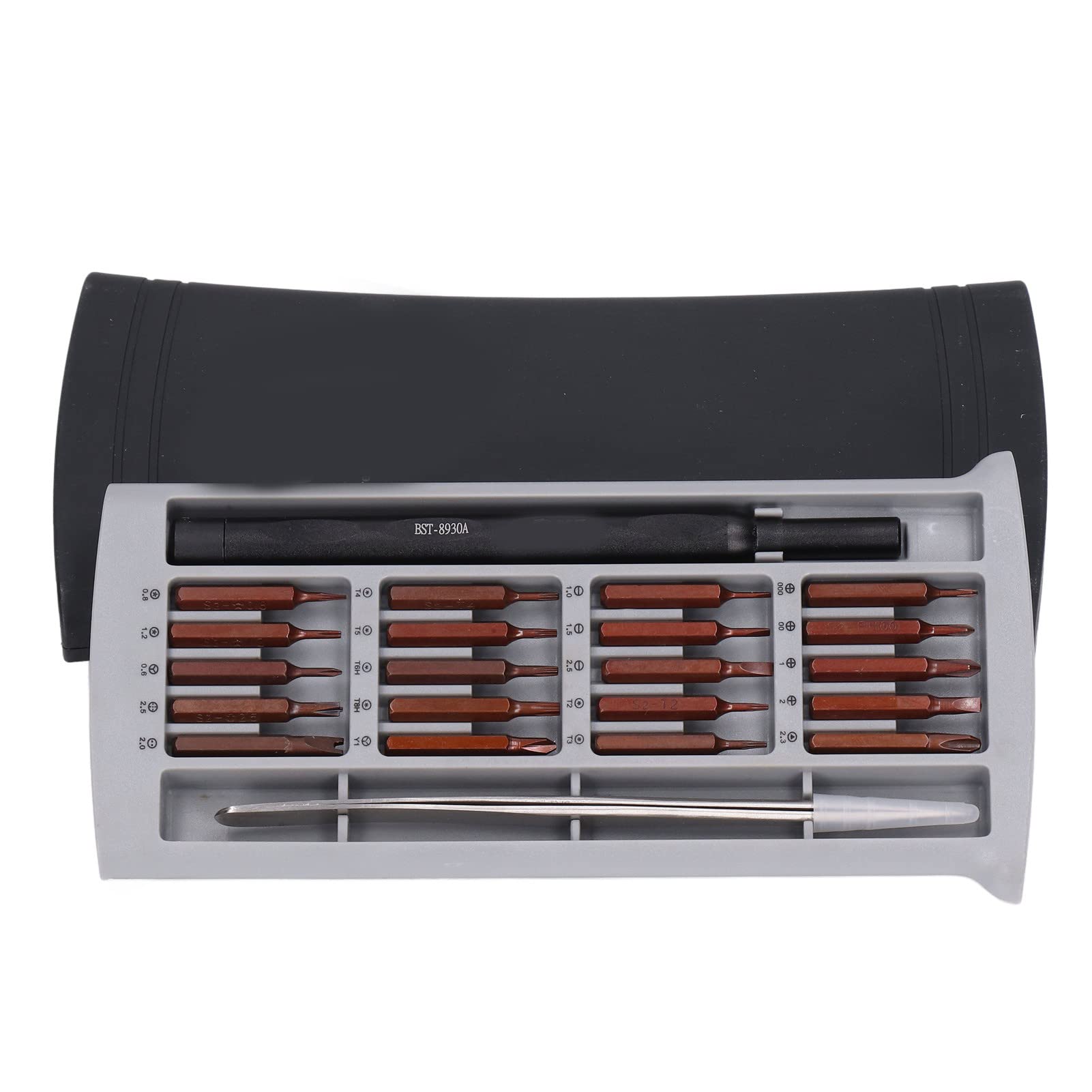 Premium ABS Shell & Aluminum Alloy Handle Screwdriver Bit Set - 30-Piece Repair Tool Kit for Electronics, Furniture & Home Maintenance | Durable Multi-Purpose Screwdriver Set for DIY Projects & Professional Use