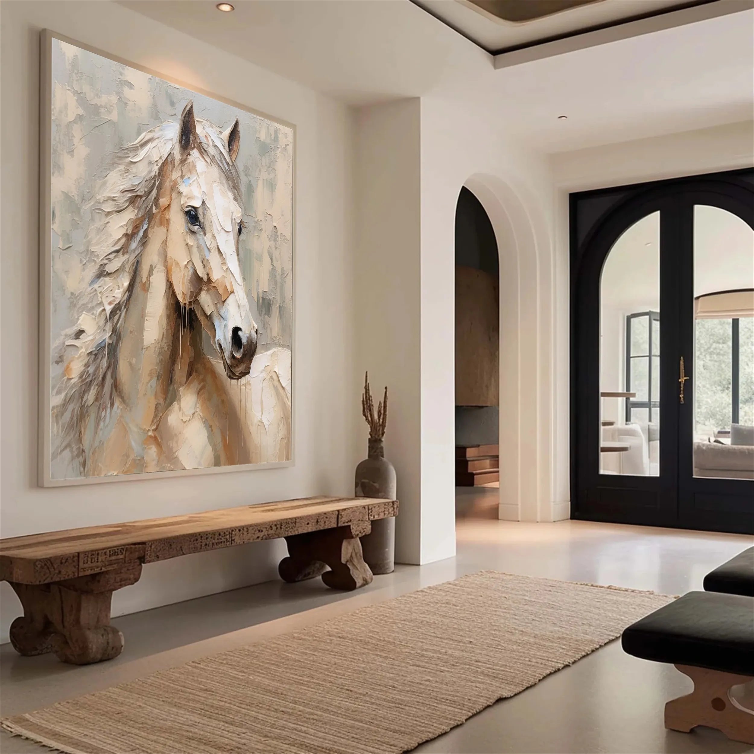 Animal Art Painting #AP008 - Handmade Canvas Wall Decor for Living Room, Bedroom & Office - Wildlife & Nature Inspired Home Decor