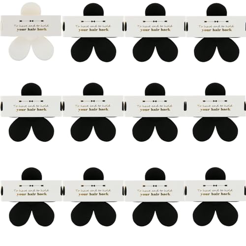 12pcs White&Black