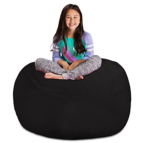 Soft Faux Rabbit Fur - Black