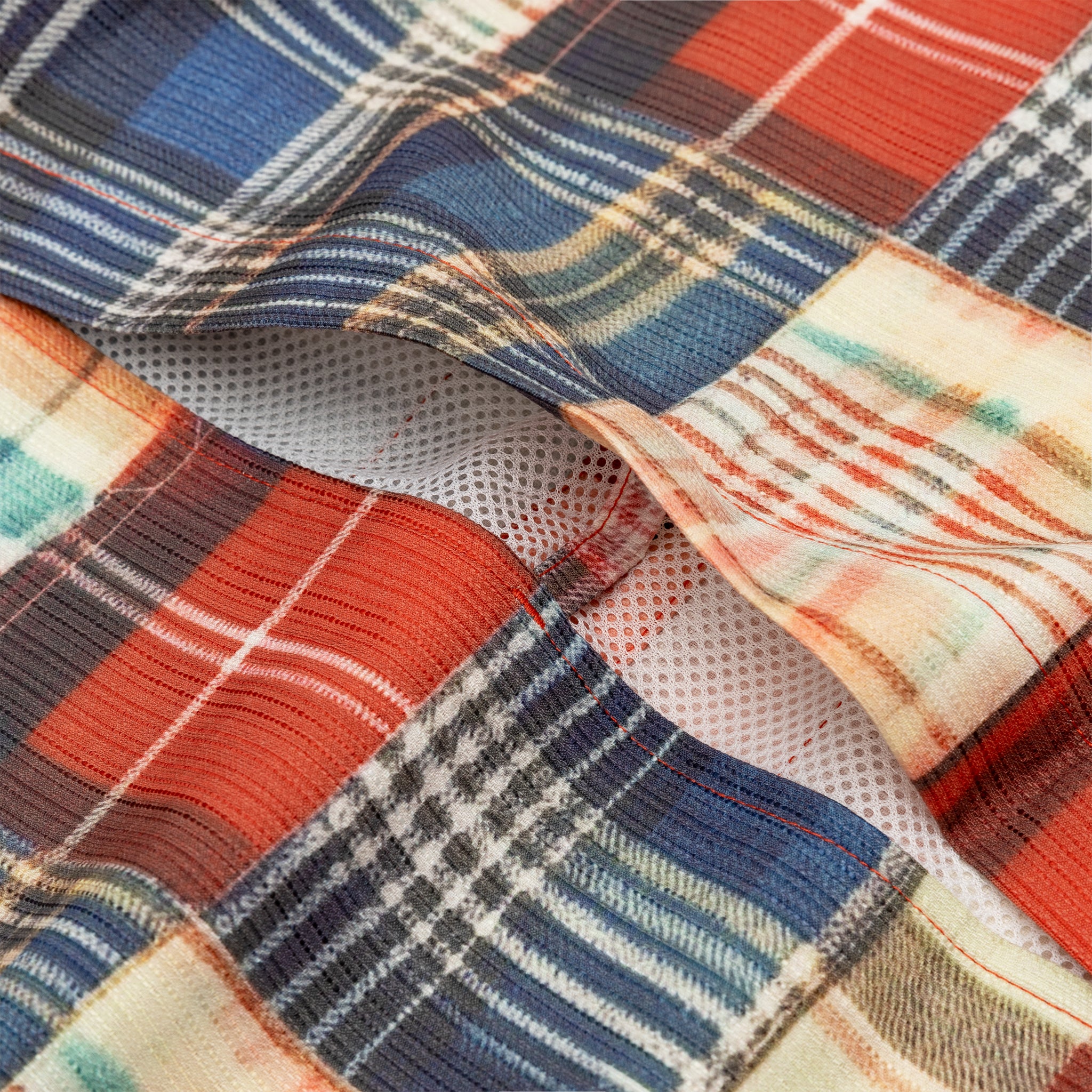 Premium Madras Patch Explorer Shirt for Men - Lightweight & Breathable Summer Casual Wear - Perfect for Outdoor Adventures & Travel