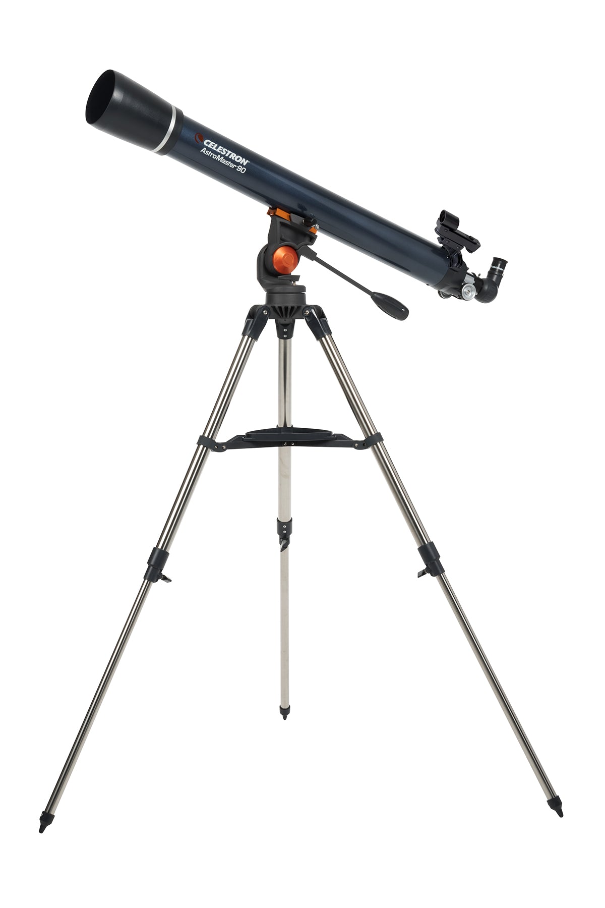 AstroMaster 90AZ Telescope - Refractor Telescope for Adults & Beginners, 90mm Aperture, Portable Astronomy Equipment for Stargazing, Moon & Planet Viewing - Perfect for Backyard, Camping & Outdoor Adventures