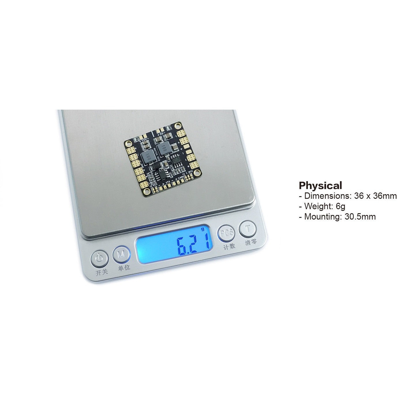 Matek Power Hub with BEC 5V & 12V Output - Dual Voltage Power Distribution Board for FPV Drones and RC Models - Perfect for Drone Racing and DIY Electronics Projects