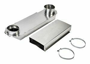 Amana 4396014 Dryer Telescoping Vent Periscope - Gray | Flexible Dryer Vent Duct for Tight Spaces | Perfect for Laundry Rooms, Closets & Small Spaces