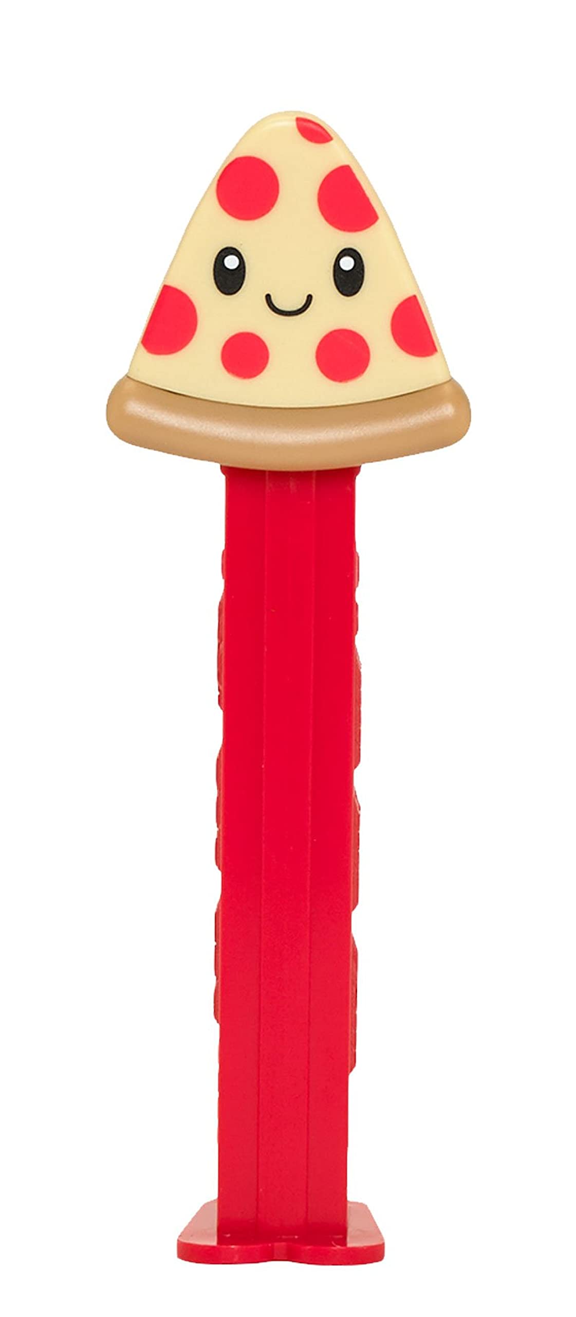 Pez Pizza Candy Dispenser with Refills - Fun Novelty Candy Toy for Kids Birthday Parties, Halloween Treats & Pizza Themed Events - Great for Goodie Bags, Classroom Rewards and Gift Exchanges