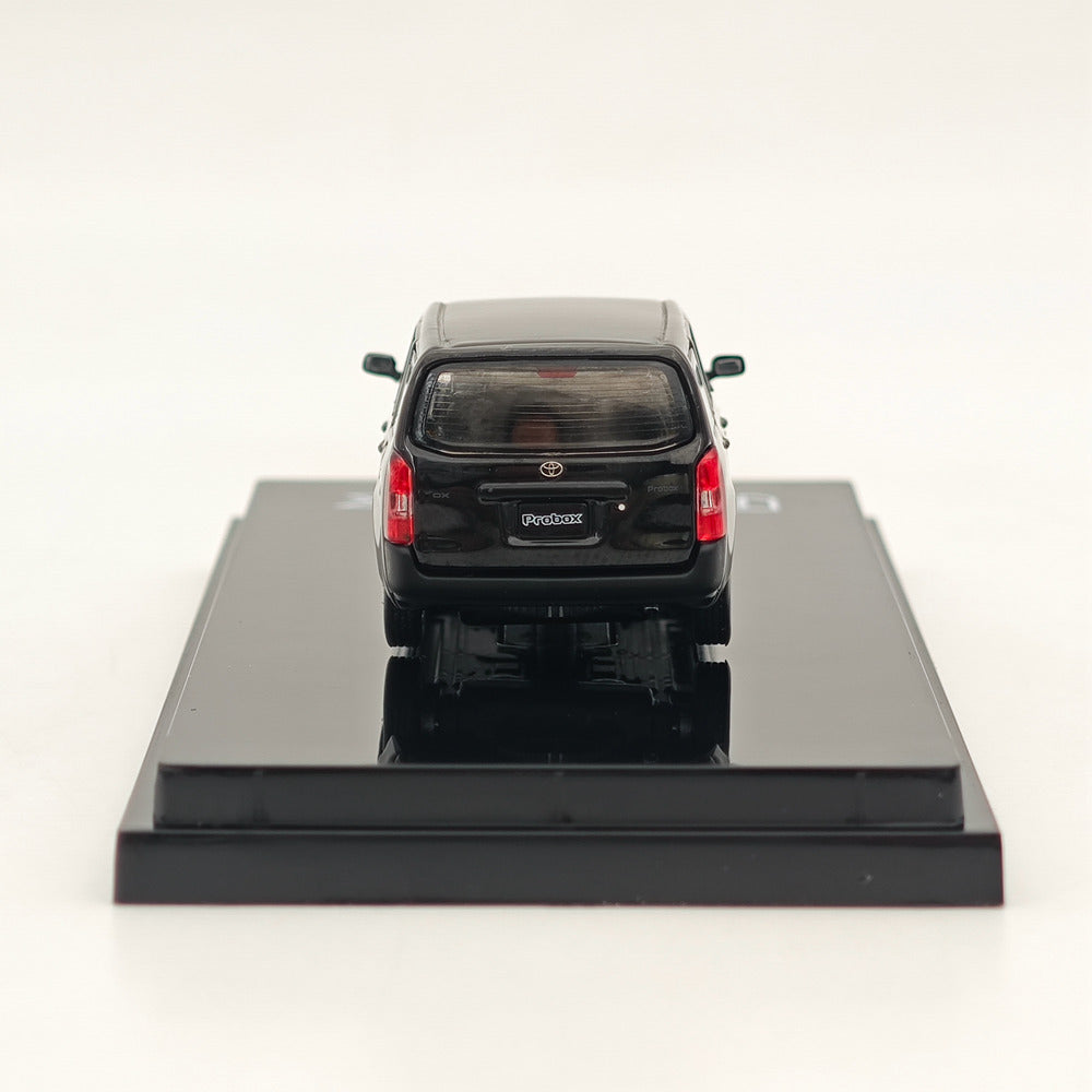 1/64 Scale Toyota Probox Van DX Black Diecast Model Car - Hobby Japan HJ641062BK - Collectible Miniature Vehicle for Display & Gifts
