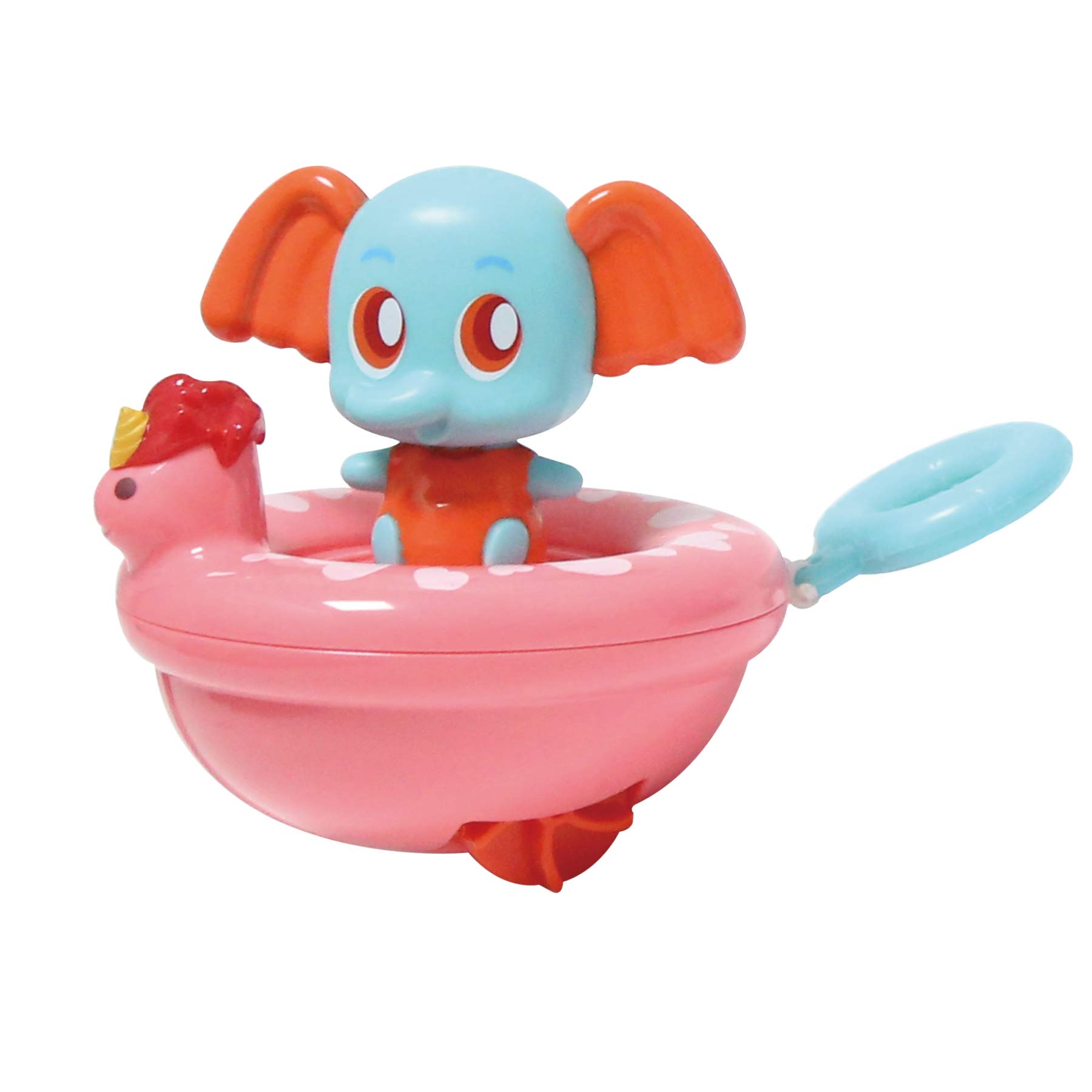 Kim Player Wind-Up Baby Bath Toys for Toddlers Age 1-3 Years - Cute Elephant Floating Bath Time Fun - Perfect Gift for Boys & Girls - Splash Play for Sensory Development & Bathtub Entertainment