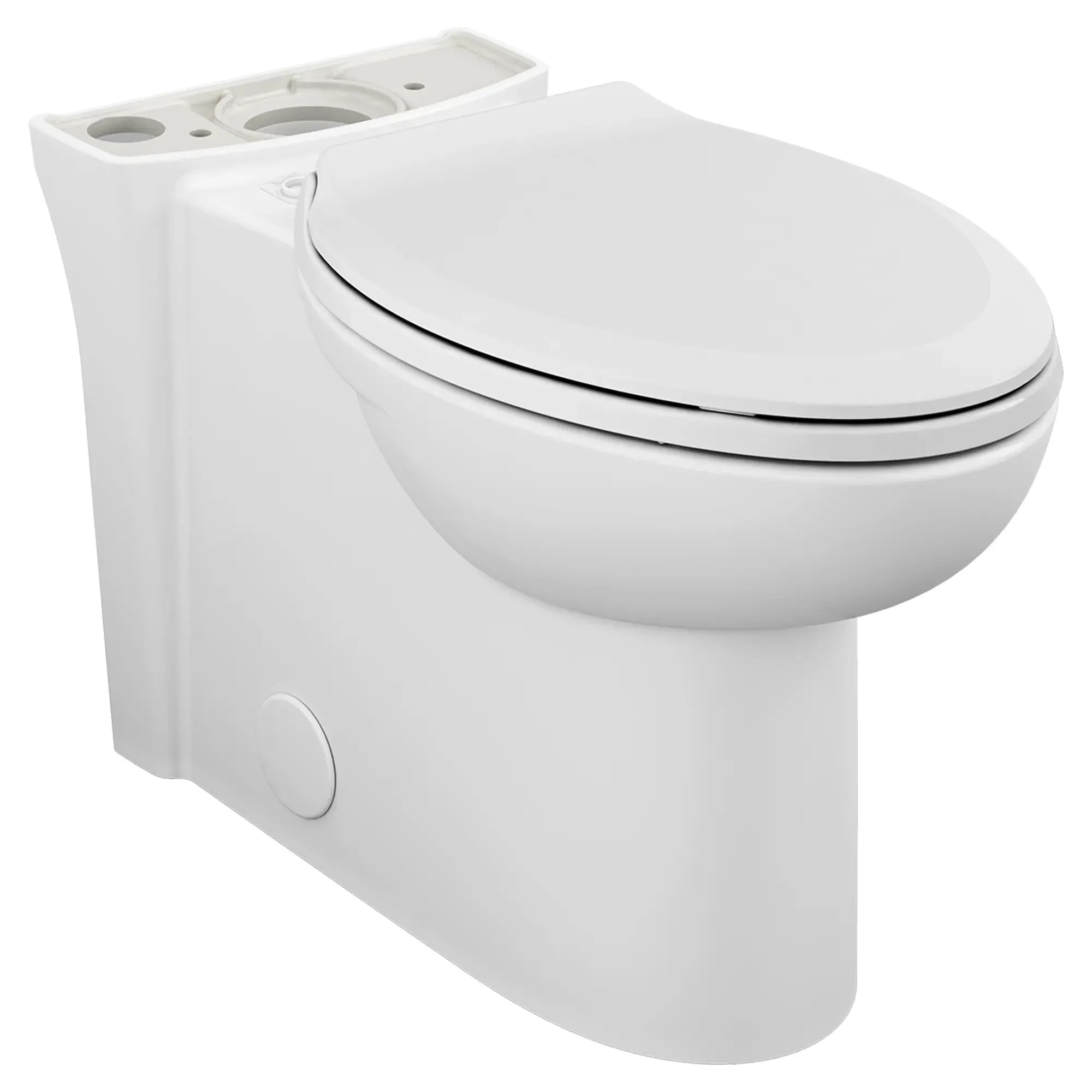 CleanRight Height Elongated Toilet Bowl with EverClean Seat - Comfortable ADA Compliant Toilet for Bathroom & Home Use