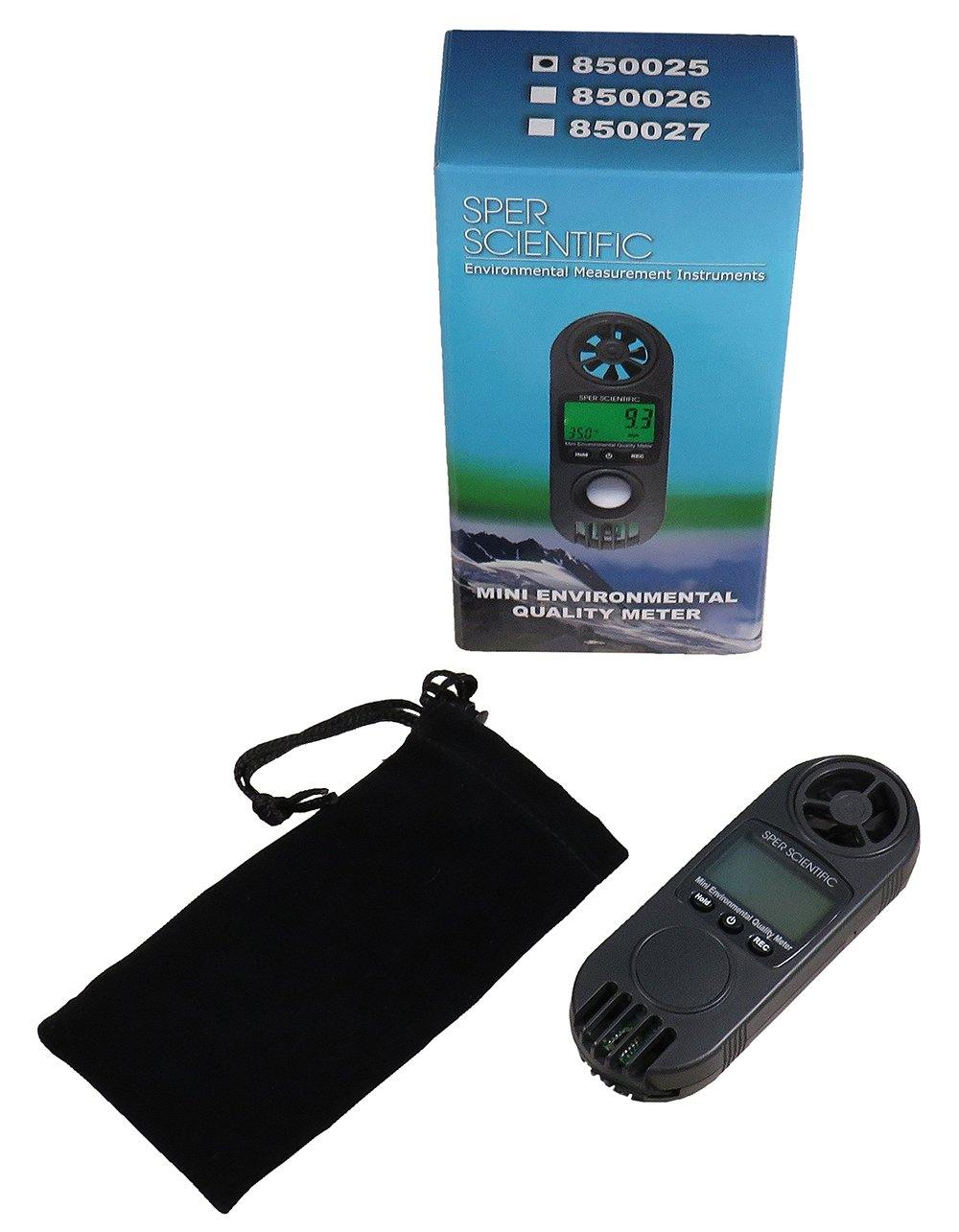 Advanced Mini Environmental Quality Meter - 12-in-1 Air Quality Monitor for Home & Office | Measure PM2.5, CO2, Temperature & Humidity | Portable Indoor Air Pollution Detector