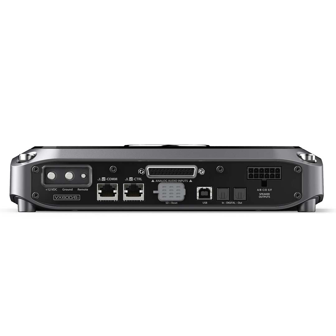 JL Audio JL VX600/6i VXi Series Class D 6-Channel Car Amplifier with Integrated DSP - 600W RMS Power for Premium Car Audio Systems | Perfect for SUVs, Trucks & Custom Car Stereo Upgrades