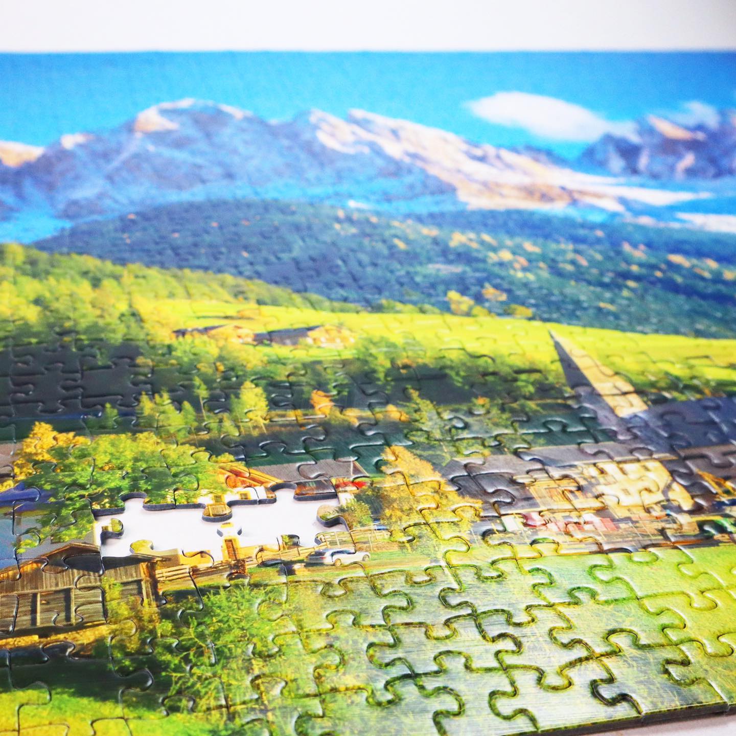 1000-Piece Calypto Jigsaw Puzzle - Stunning Dolomite Mountains Landscape of Italy | Perfect for Family Game Night, Stress Relief & Home Decor