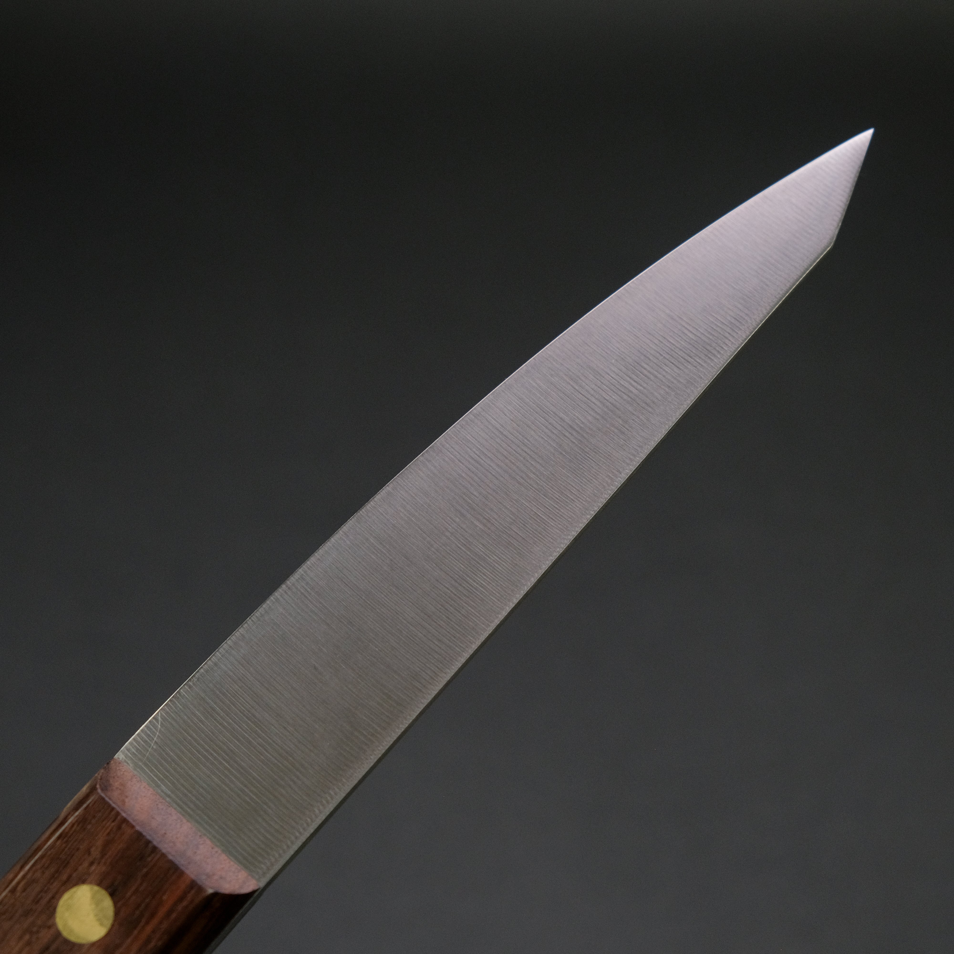 Premium Kanehide Bessaku Honesuki Maru 150mm Japanese Boning Knife with Rosewood Handle - Perfect for Poultry, Meat, and Sushi Preparation