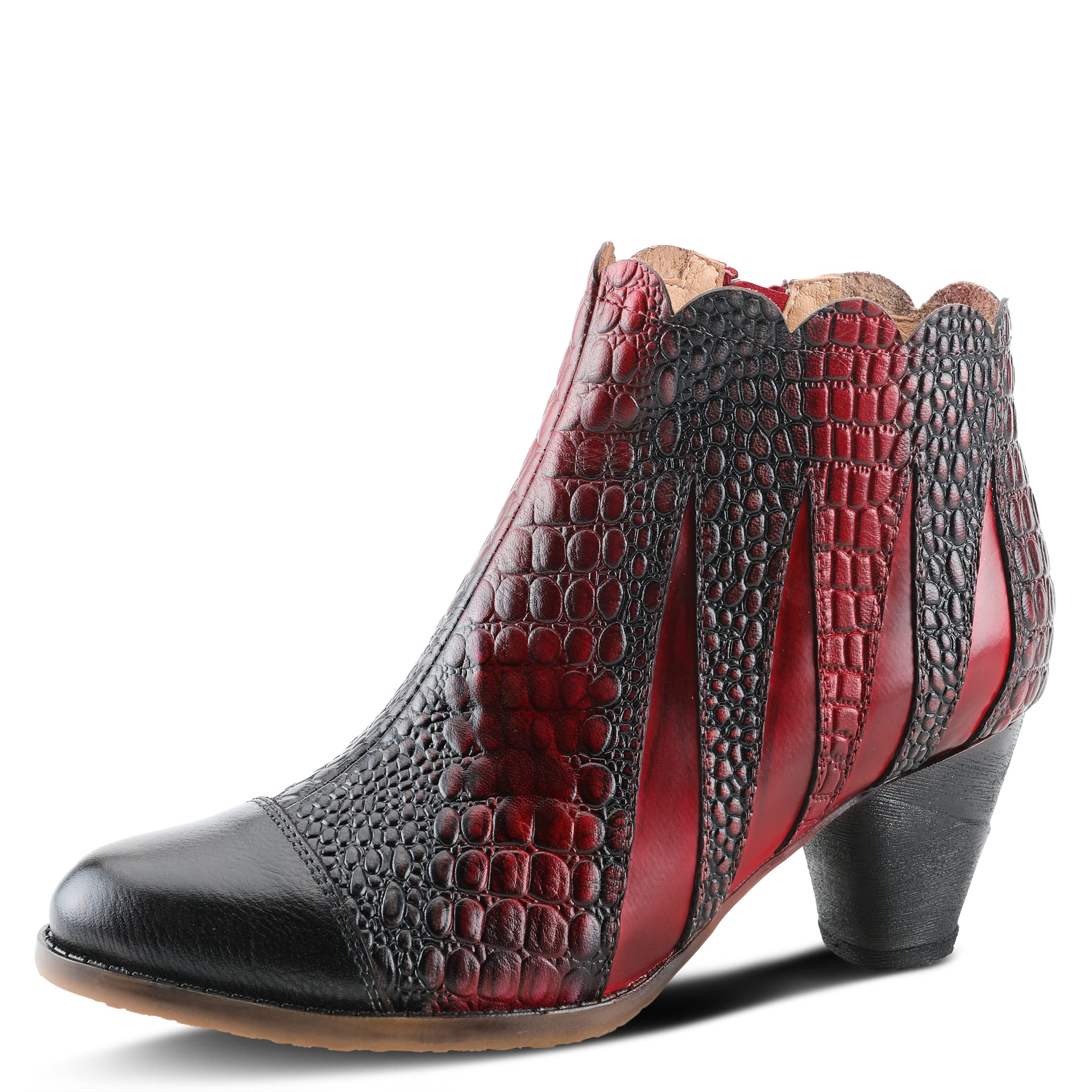 Spring Step L'Artiste Women's Fashion Ankle Booties - Comfortable Low Heel Booties for Women, Stylish Casual & Office Wear, Perfect for Fall & Winter Seasons