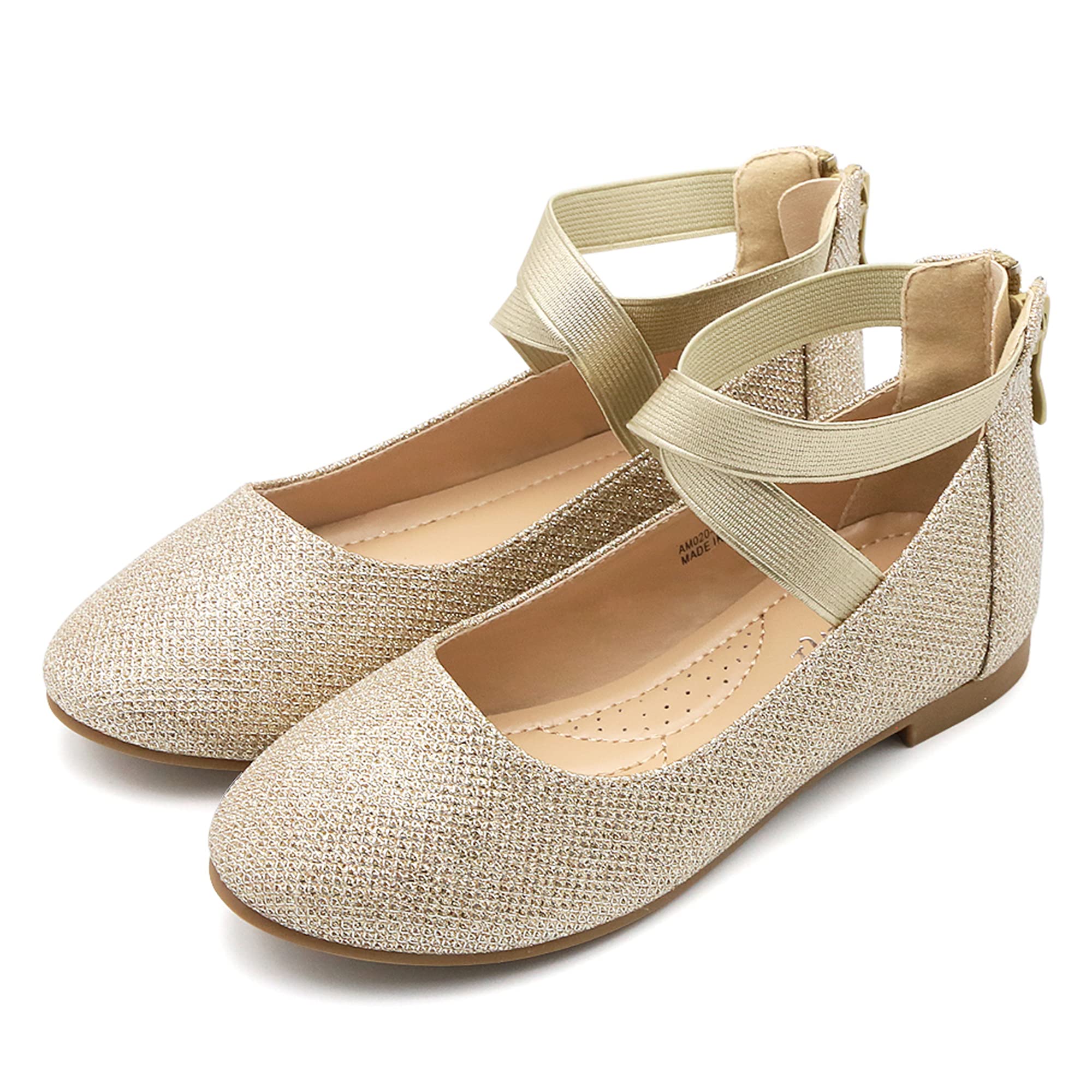 Toddler Girls Mary Jane Dress Shoes - Cute Ballet Flats for Party, School & Wedding | Perfect for Special Occasions, Playdates & Formal Events