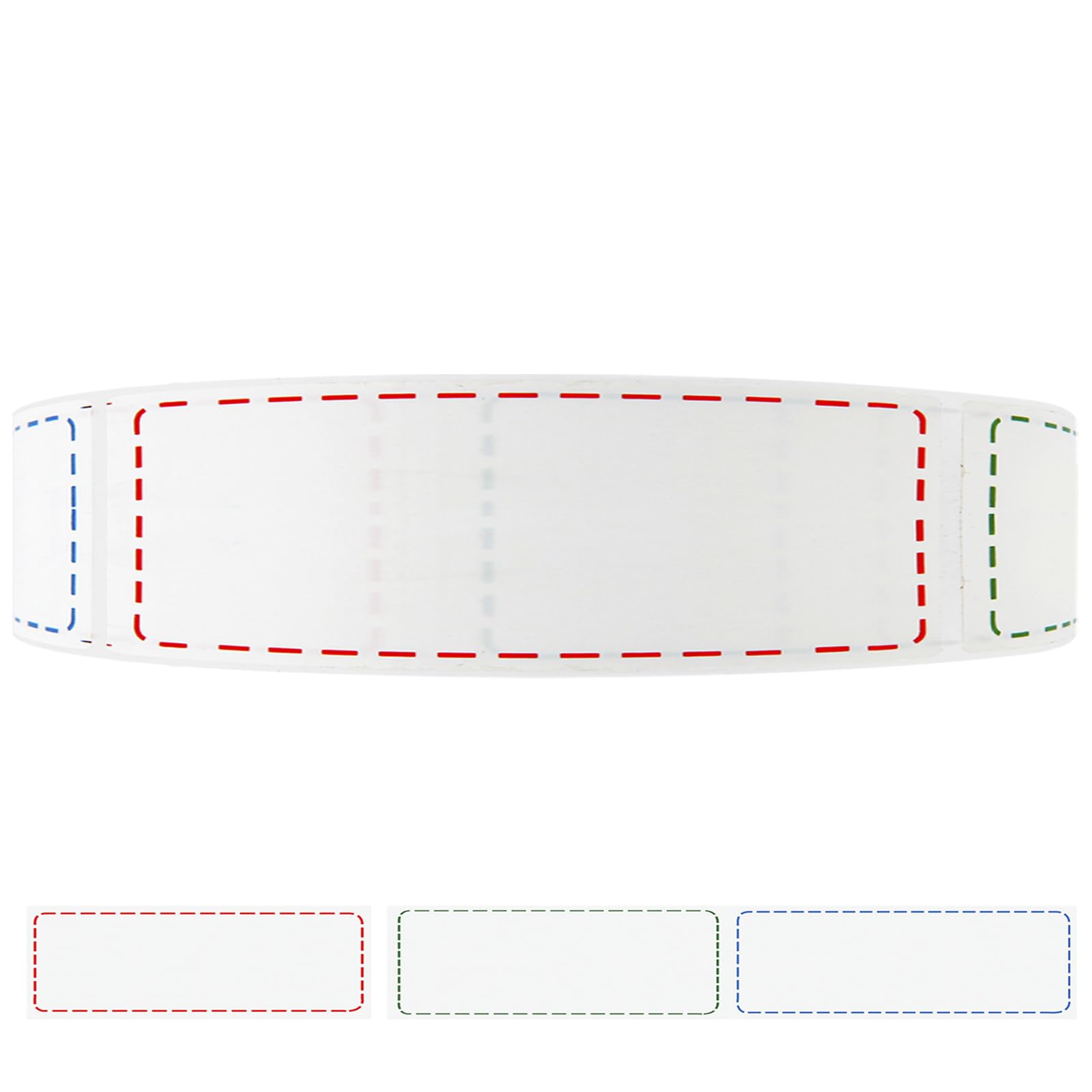 1000 Removable Freezer Labels - 1x3 Inches Waterproof, Oil & Tear Resistant Food Stickers for Bottles, Canning Jars, Spice Containers - No Residue Pantry Organization Labels (3 Colors) - Perfect for Kitchen Storage, Meal Prep & Home Organization