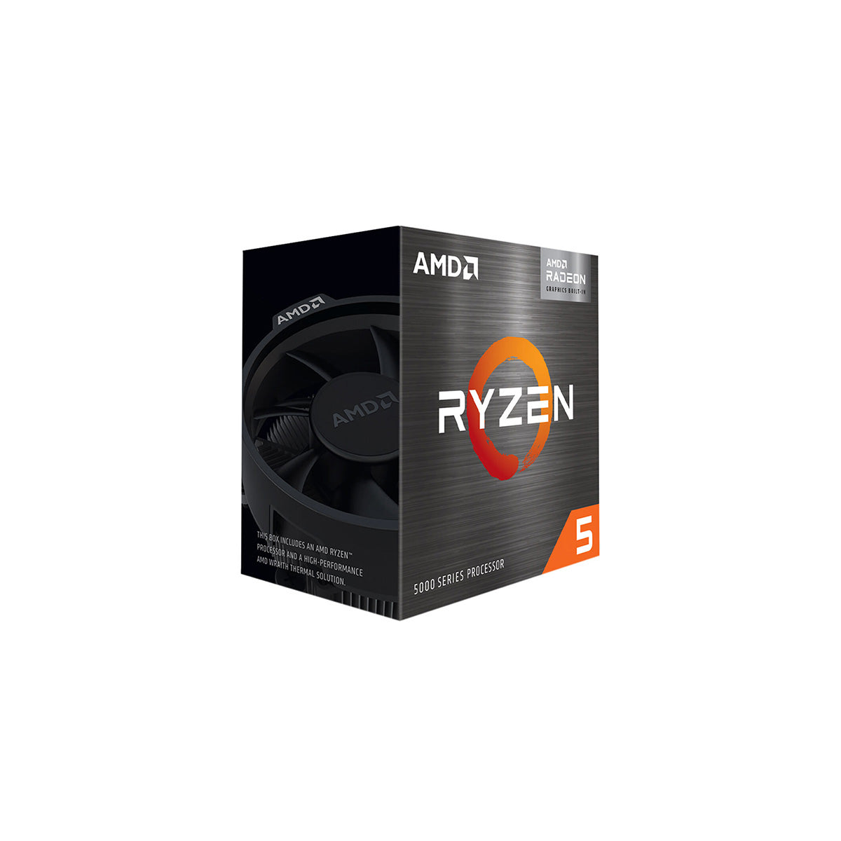 AMD Ryzen 5 5500GT 6-Core 12-Thread Desktop Processor - 3.6GHz Base, 4.2GHz Boost - Perfect for Gaming, Streaming & Content Creation PCs